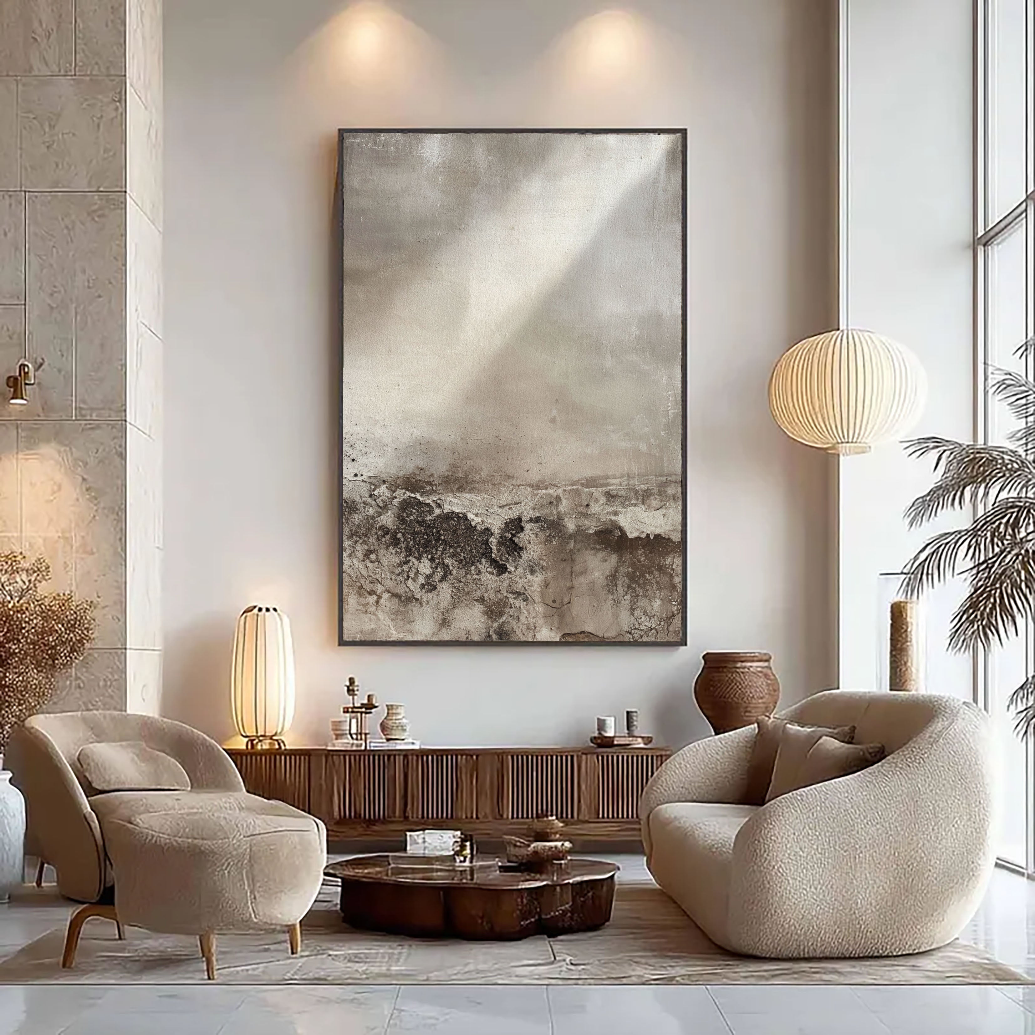 Textured Wabi Sabi | Neutral Horizon