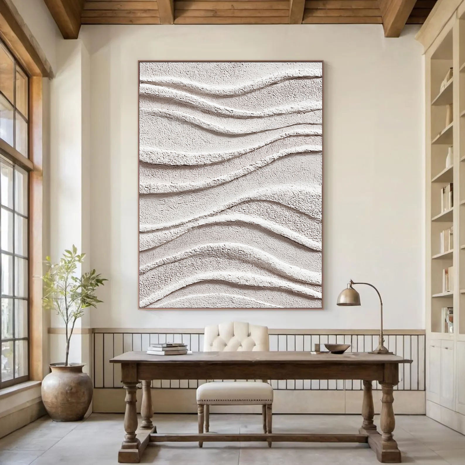 Textured Granular Opulence | Alabaster Swells