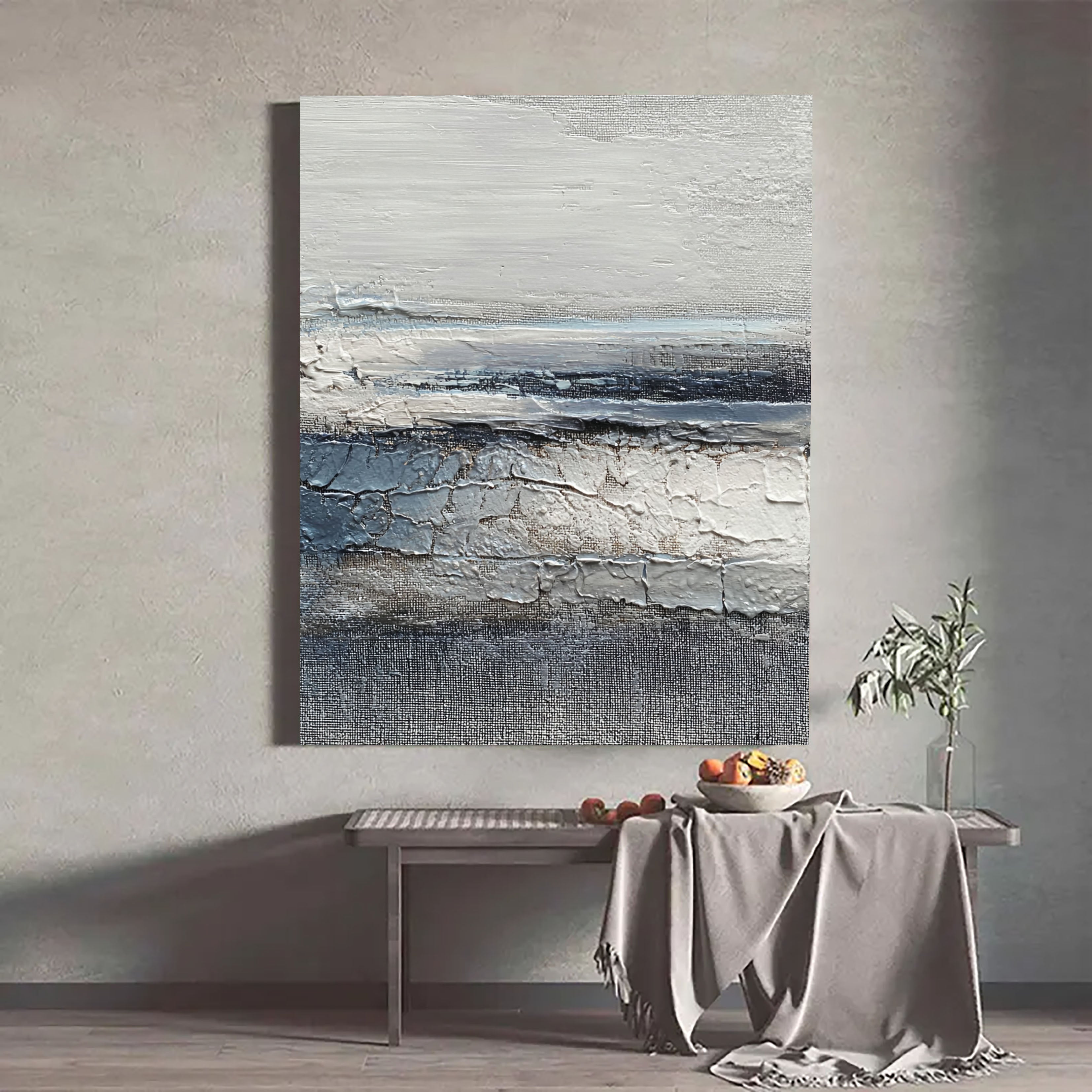 Textured Coastal Layers | Cool Horizon