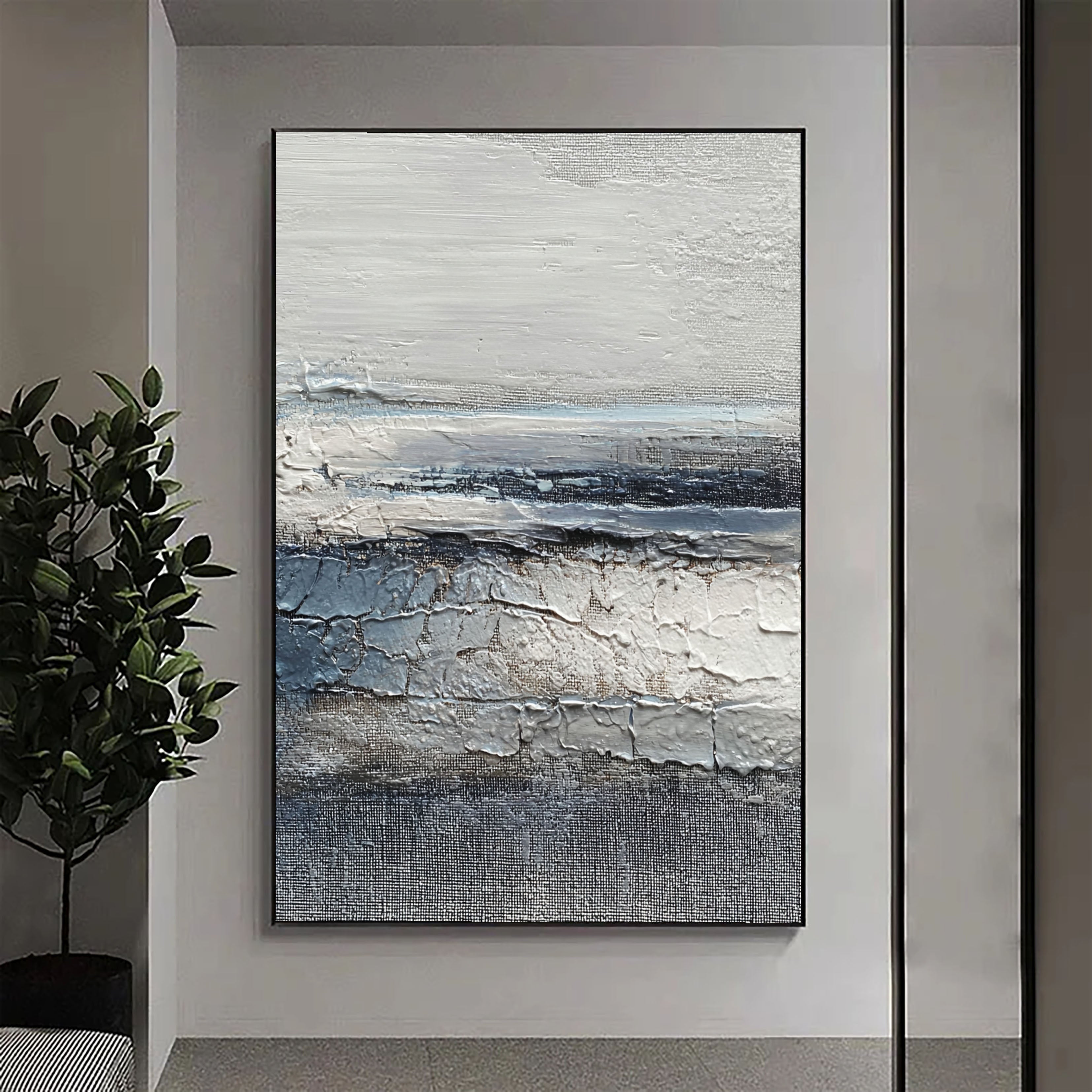 Textured Coastal Layers | Cool Horizon