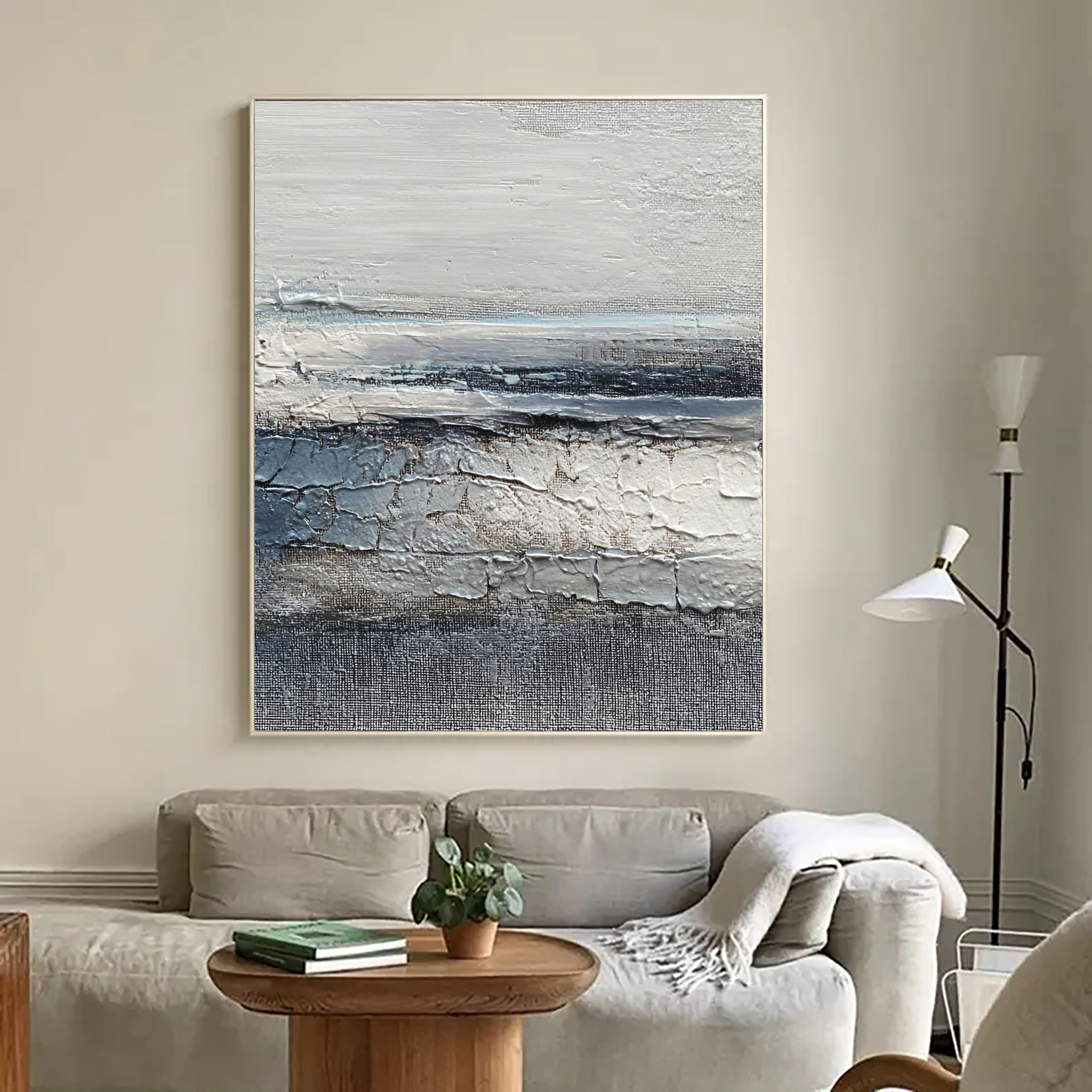 Textured Coastal Layers | Cool Horizon