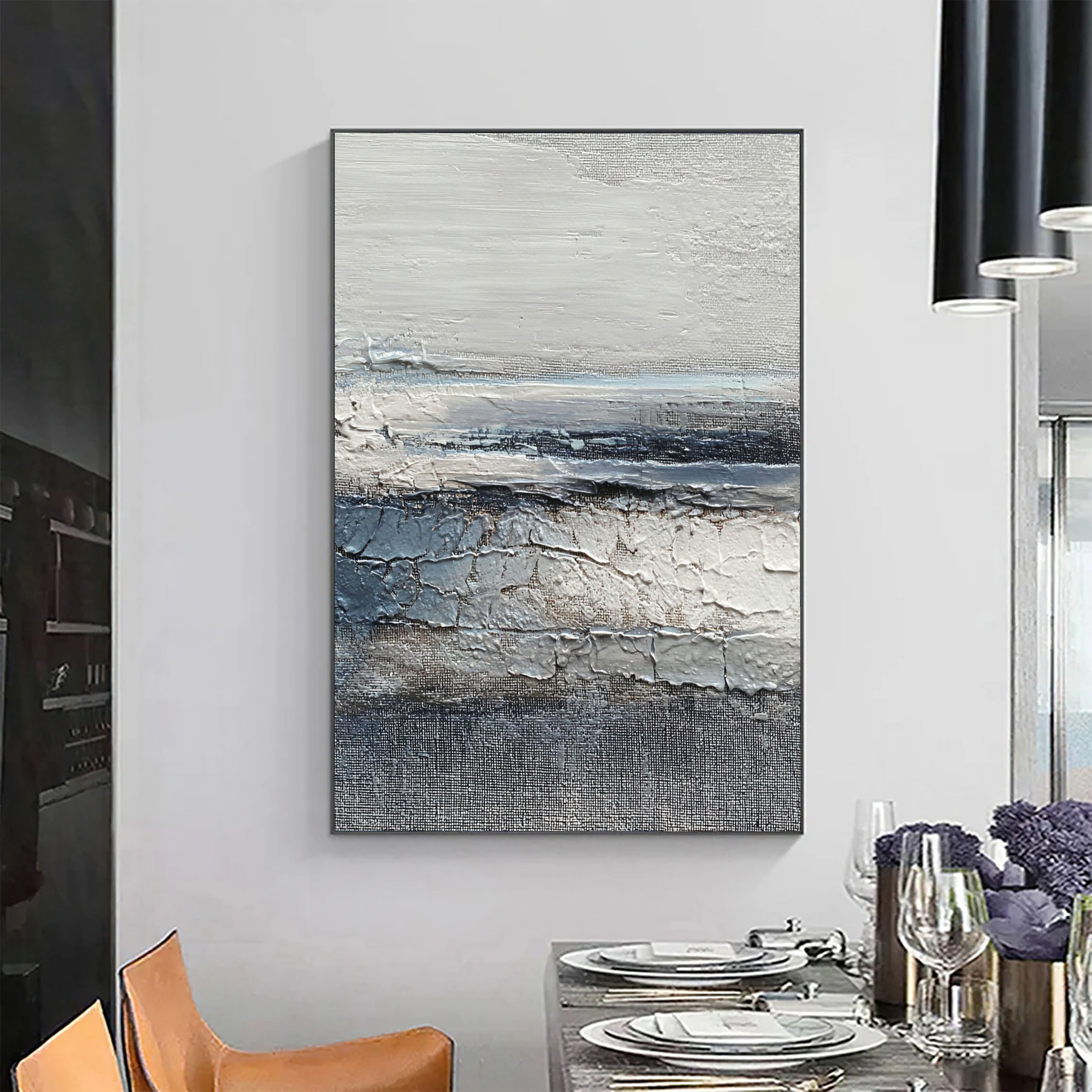 Textured Coastal Layers | Cool Horizon