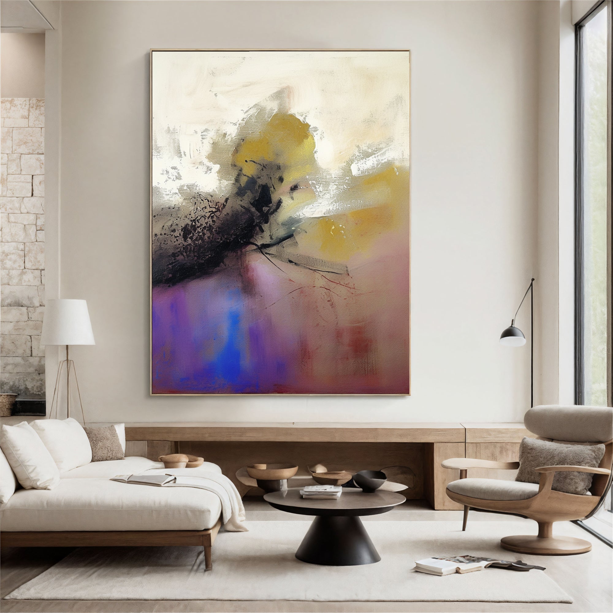 Textured Hyacinth Opulence | Purple Aurum