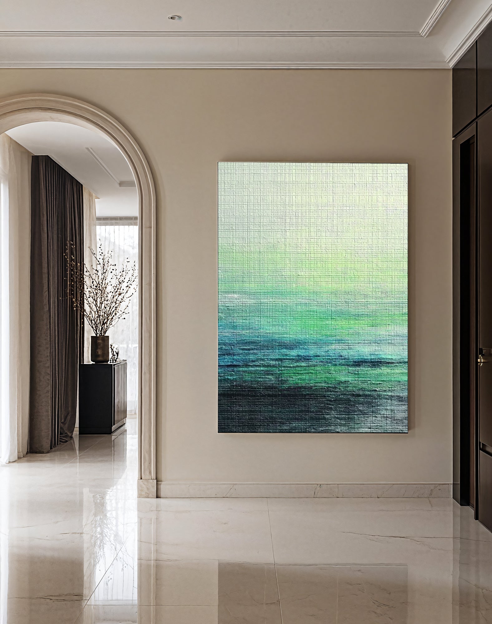 Textured Teal Gradients | Ocean Hues