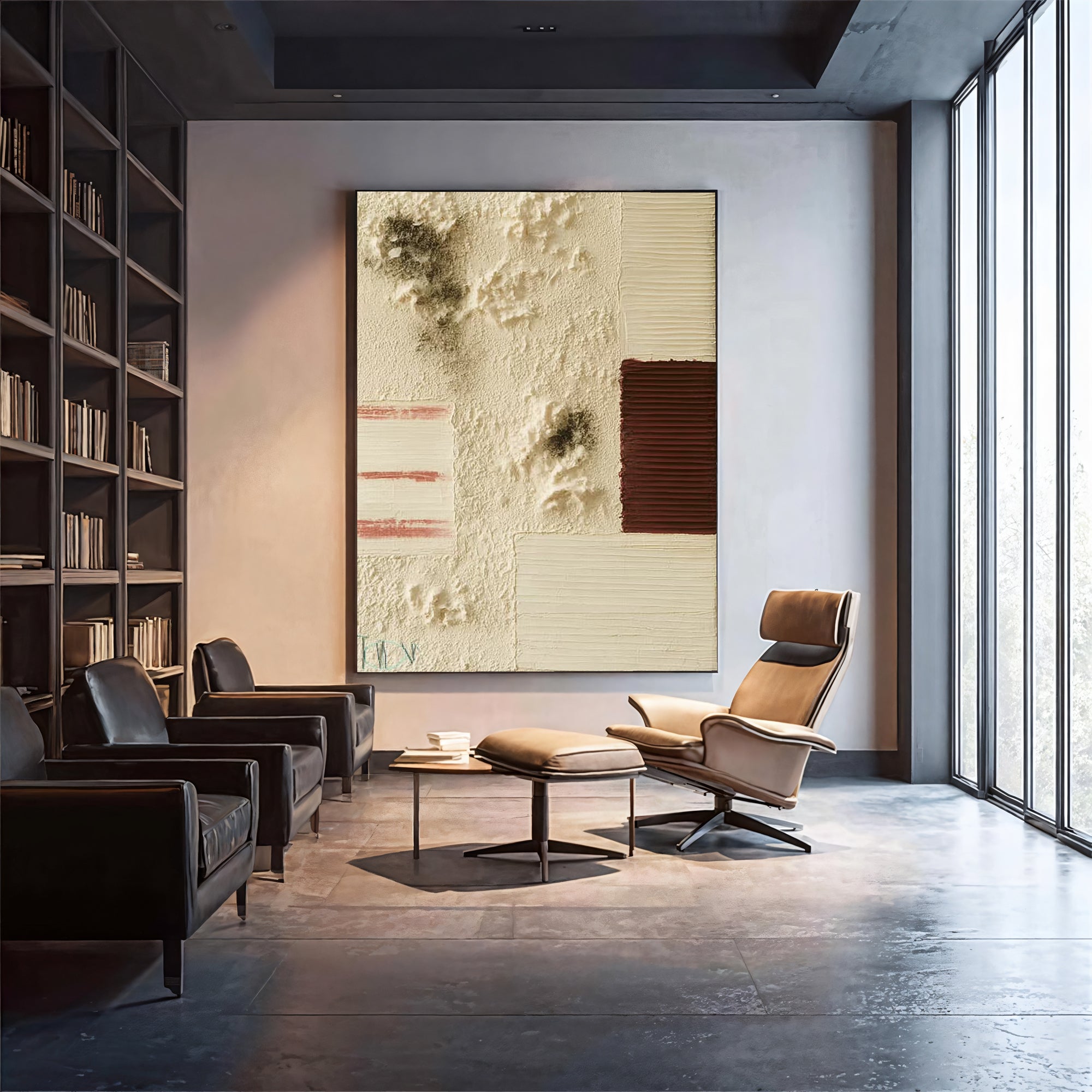 Textured Tactile Serenity | Subtle Hues