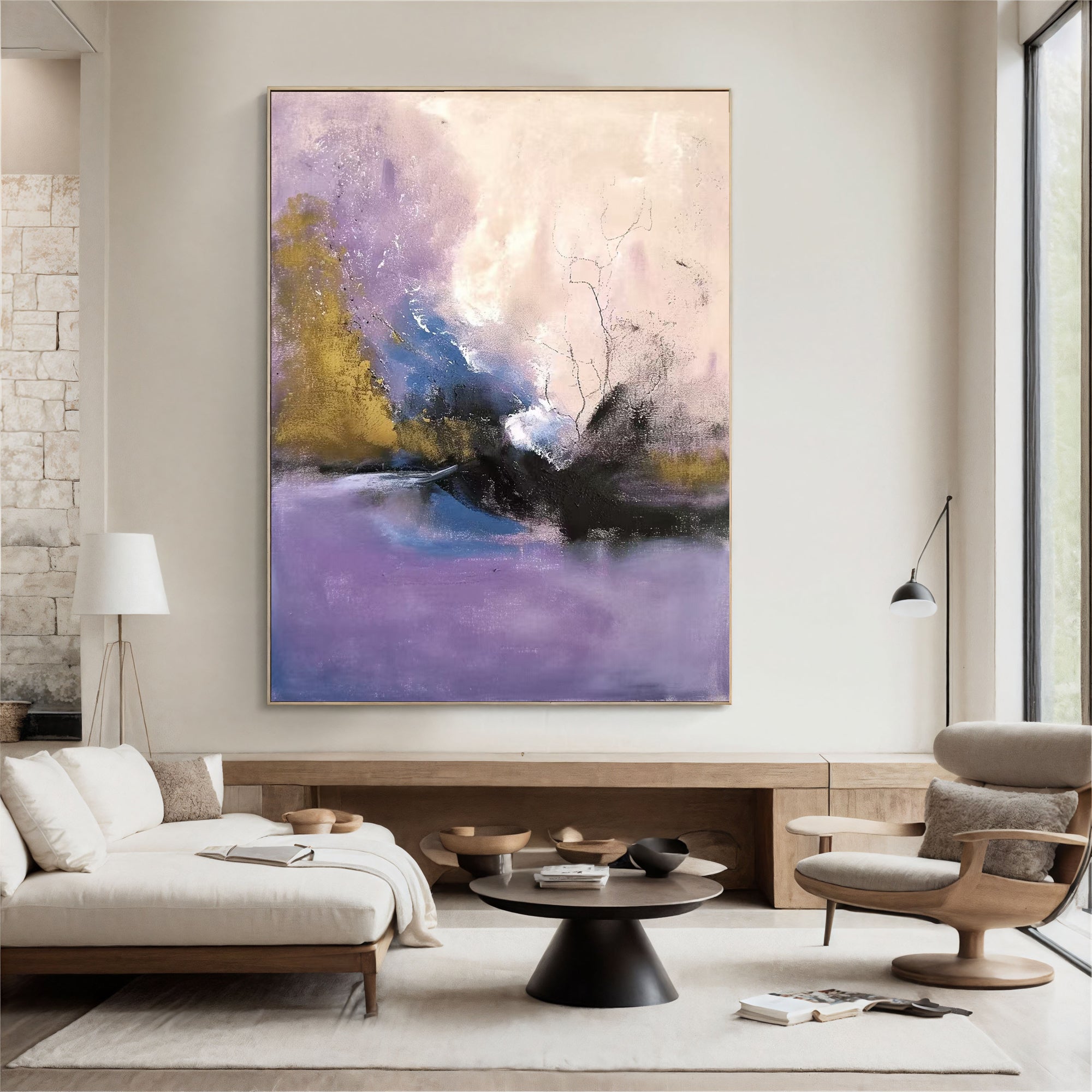 Textured Purple Dream | Lavender Hues