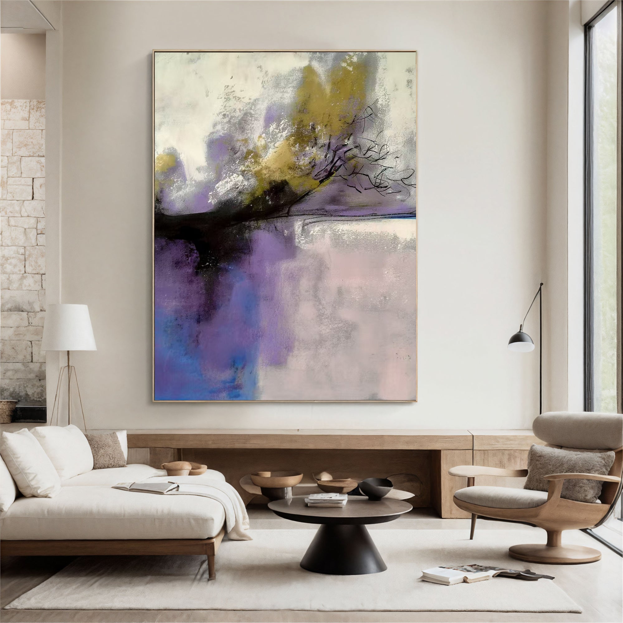 Textured Purple Vitality | Lilac Hues