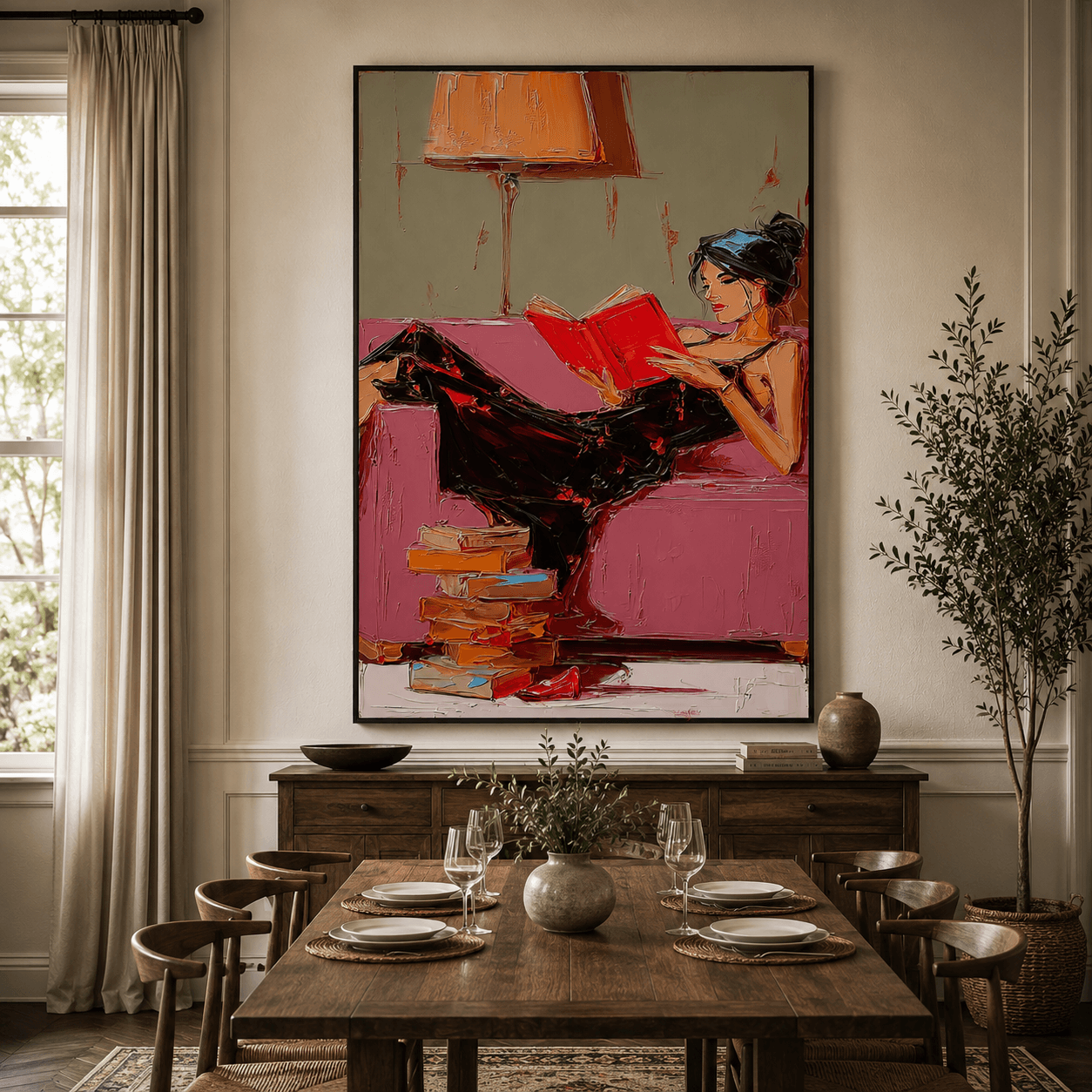 Impressionist Art | Pink Couch Reader