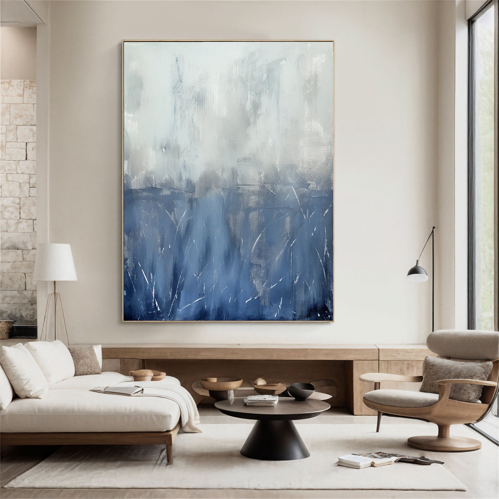 Textured Blue Nuance | Mist Hues