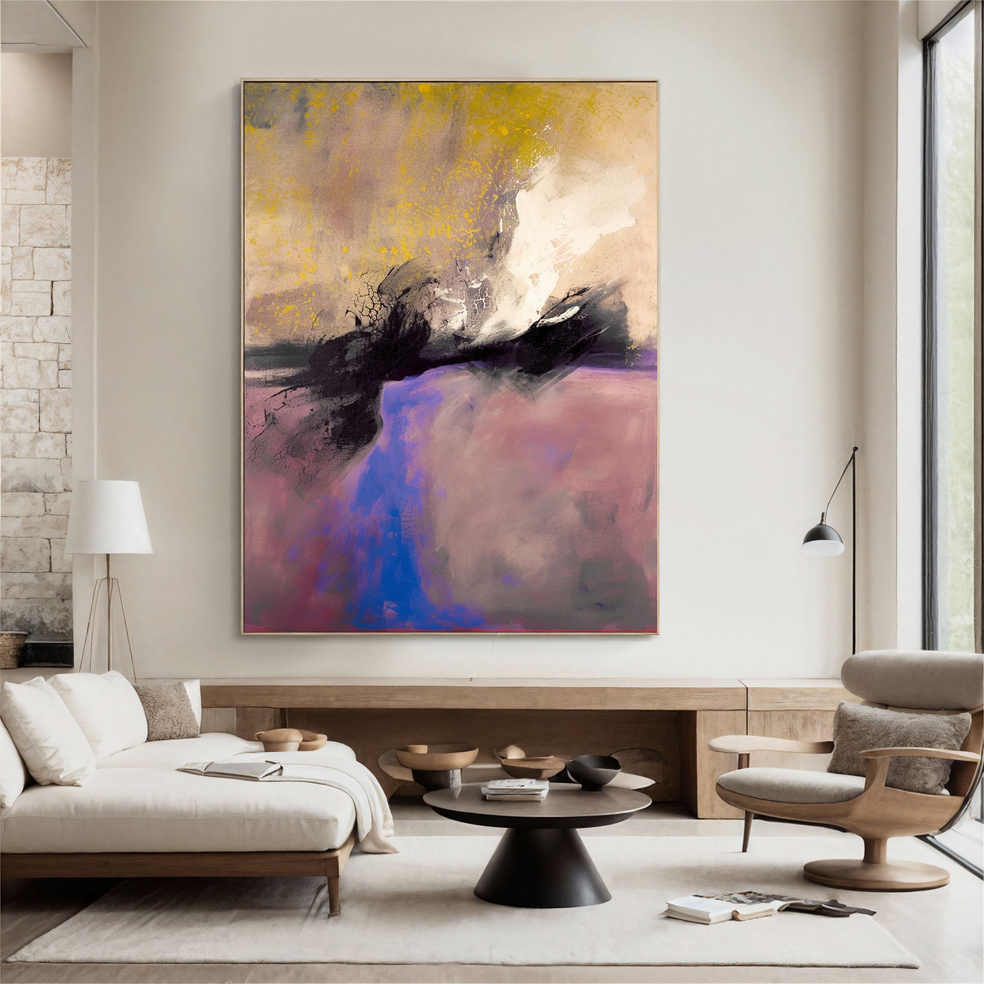 Textured Magenta Opulence | Pink Purple