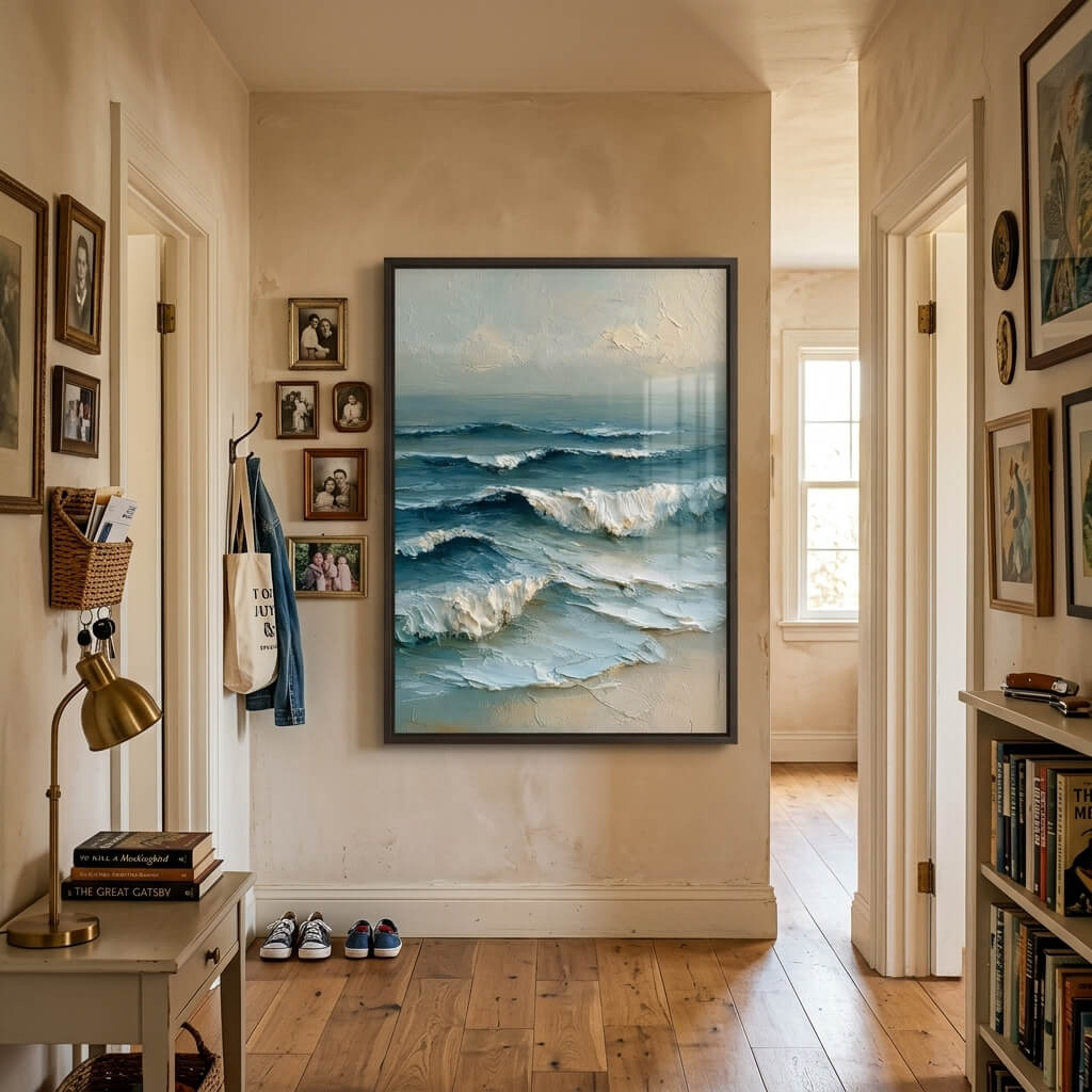 Impressionist Art | Thick Ocean Surf