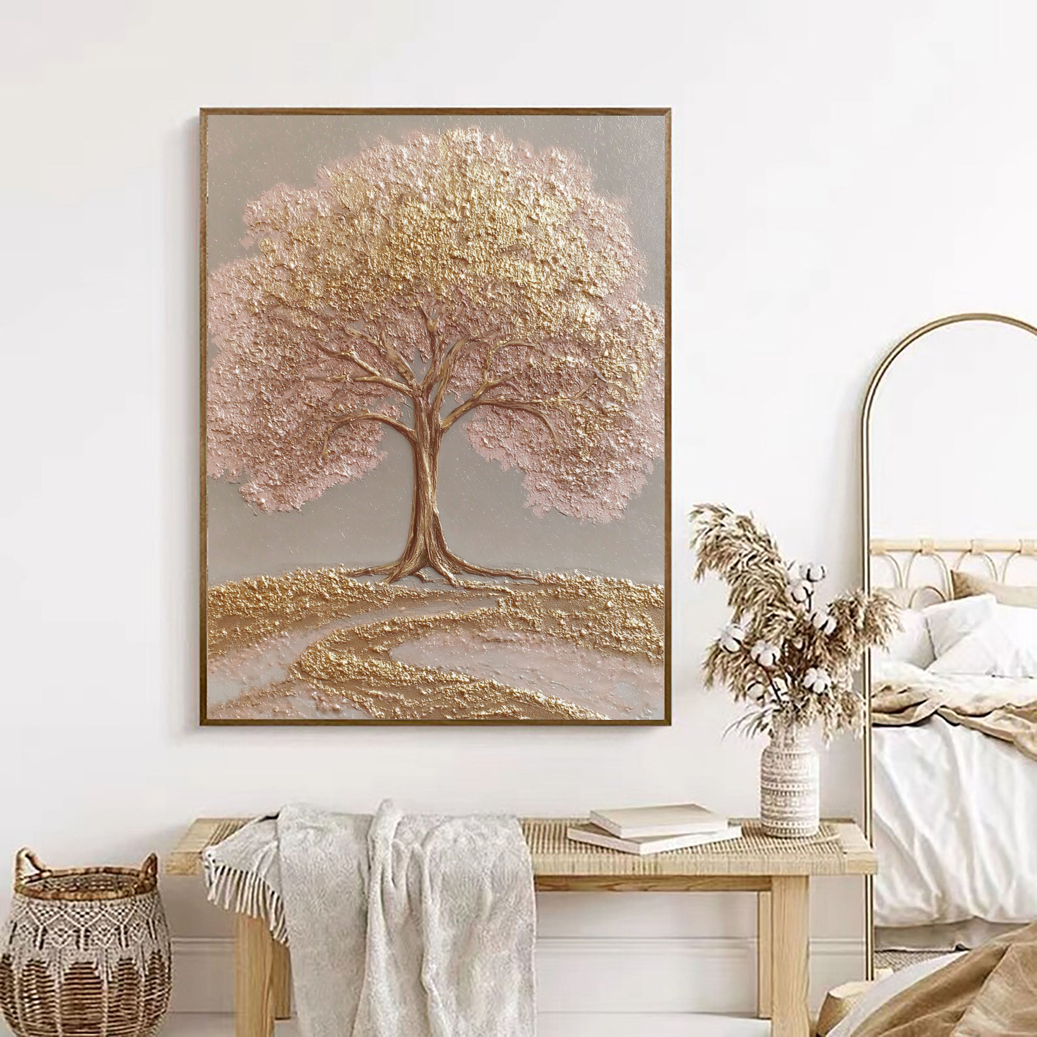 Textured Gilded Canopy | Blush Grove