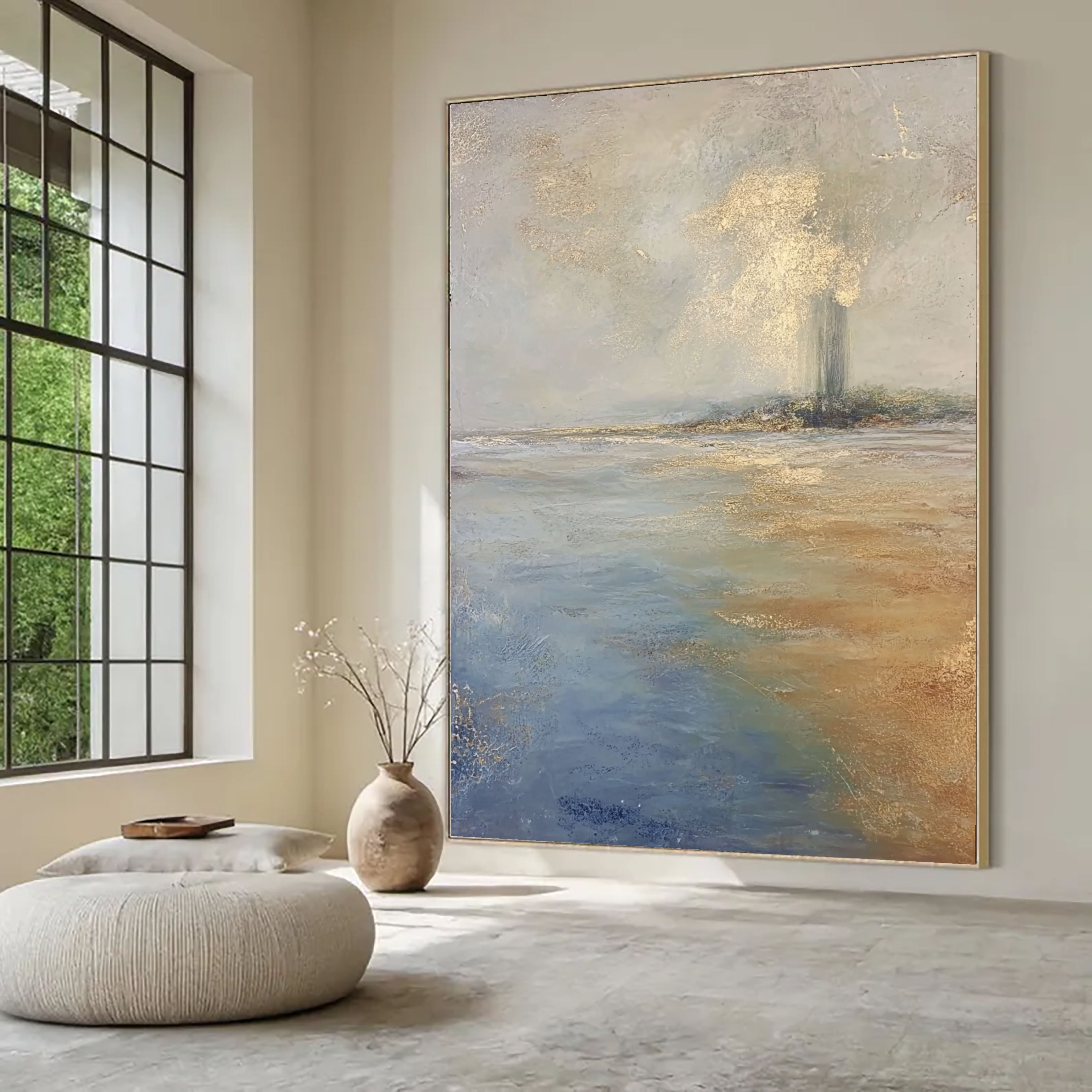 Textured Coastal Glow | Misty Spire