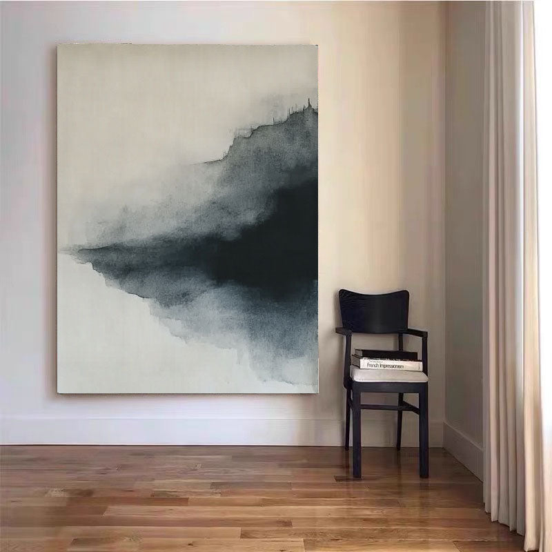Atmospheric Monochrome Wash | Dark Horizon