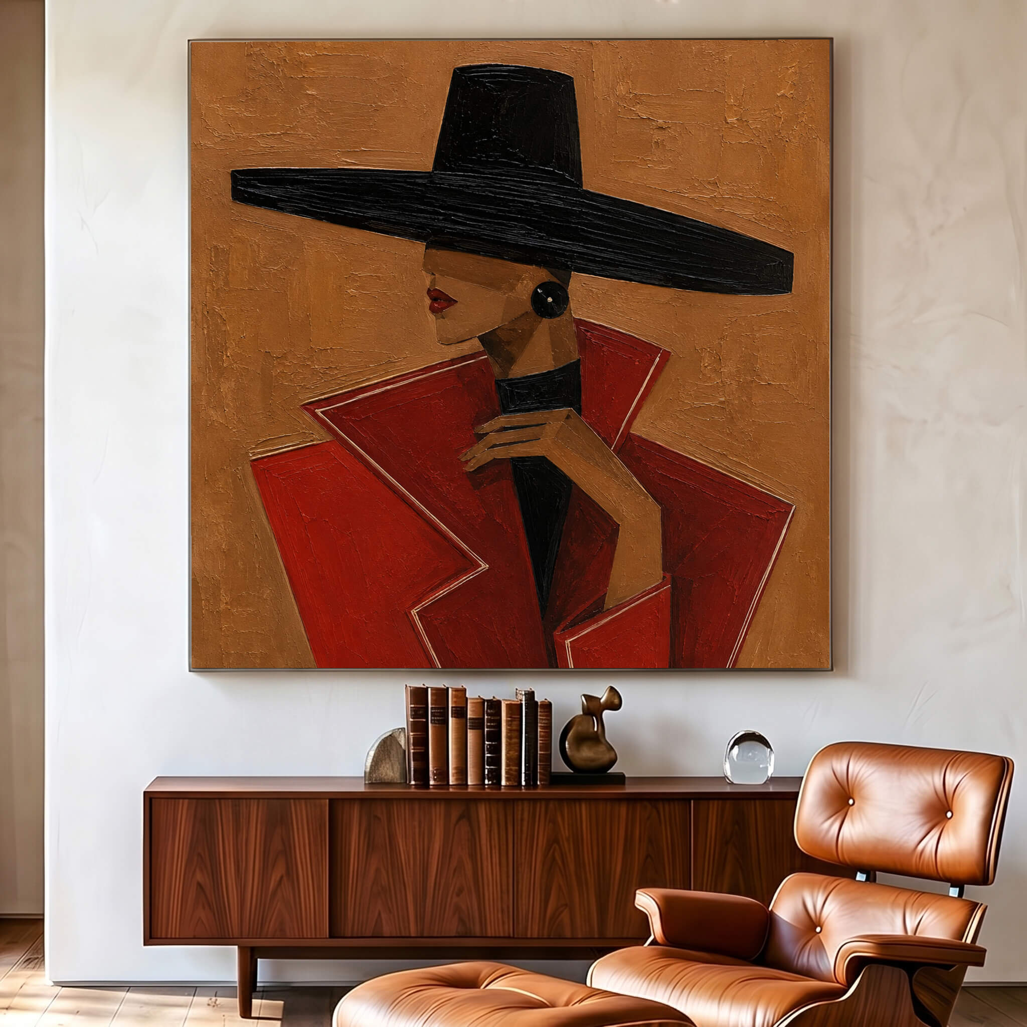 Impressionist Art | Sharp Chic Silhouette