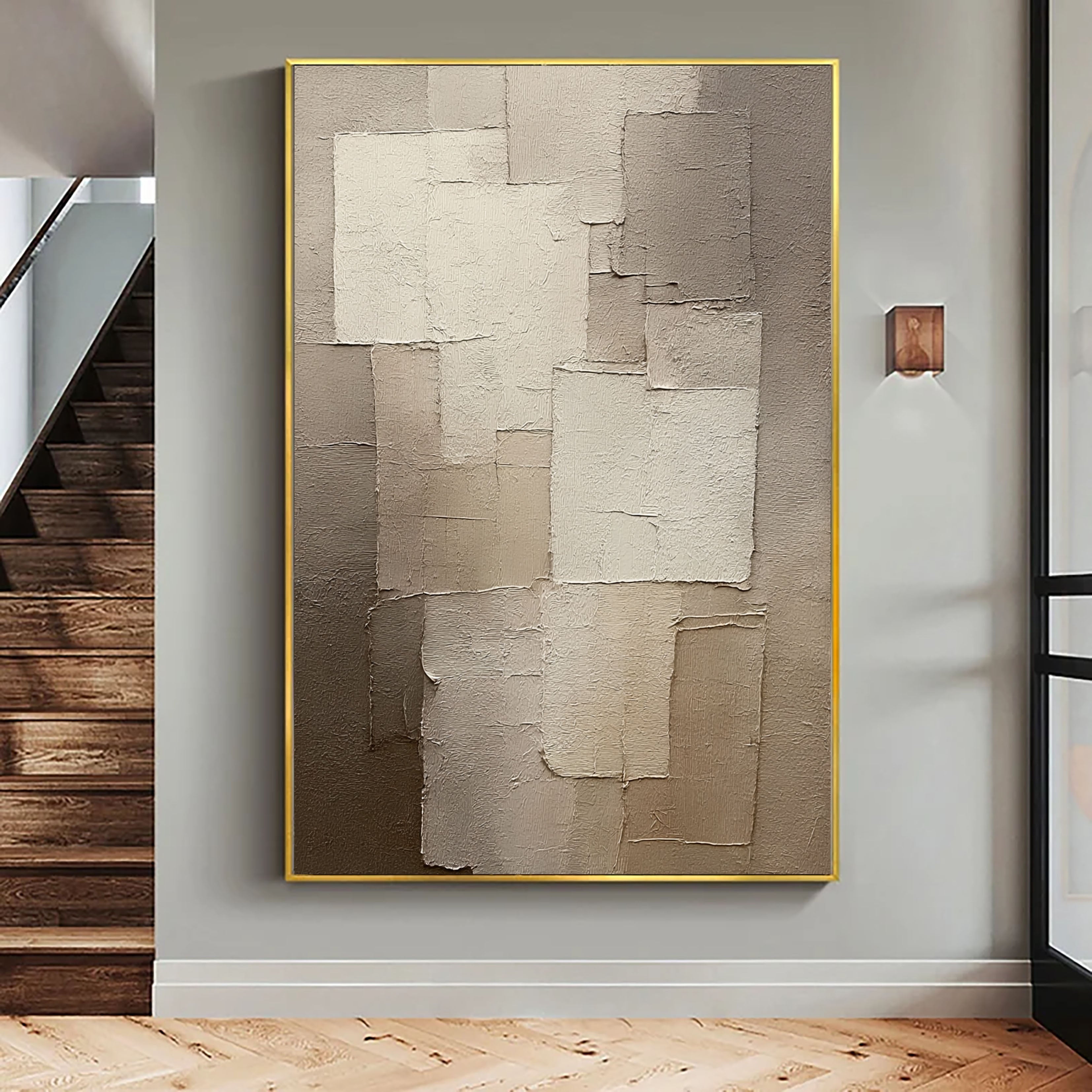 Textured Grisaille Opulence | Muted Panels