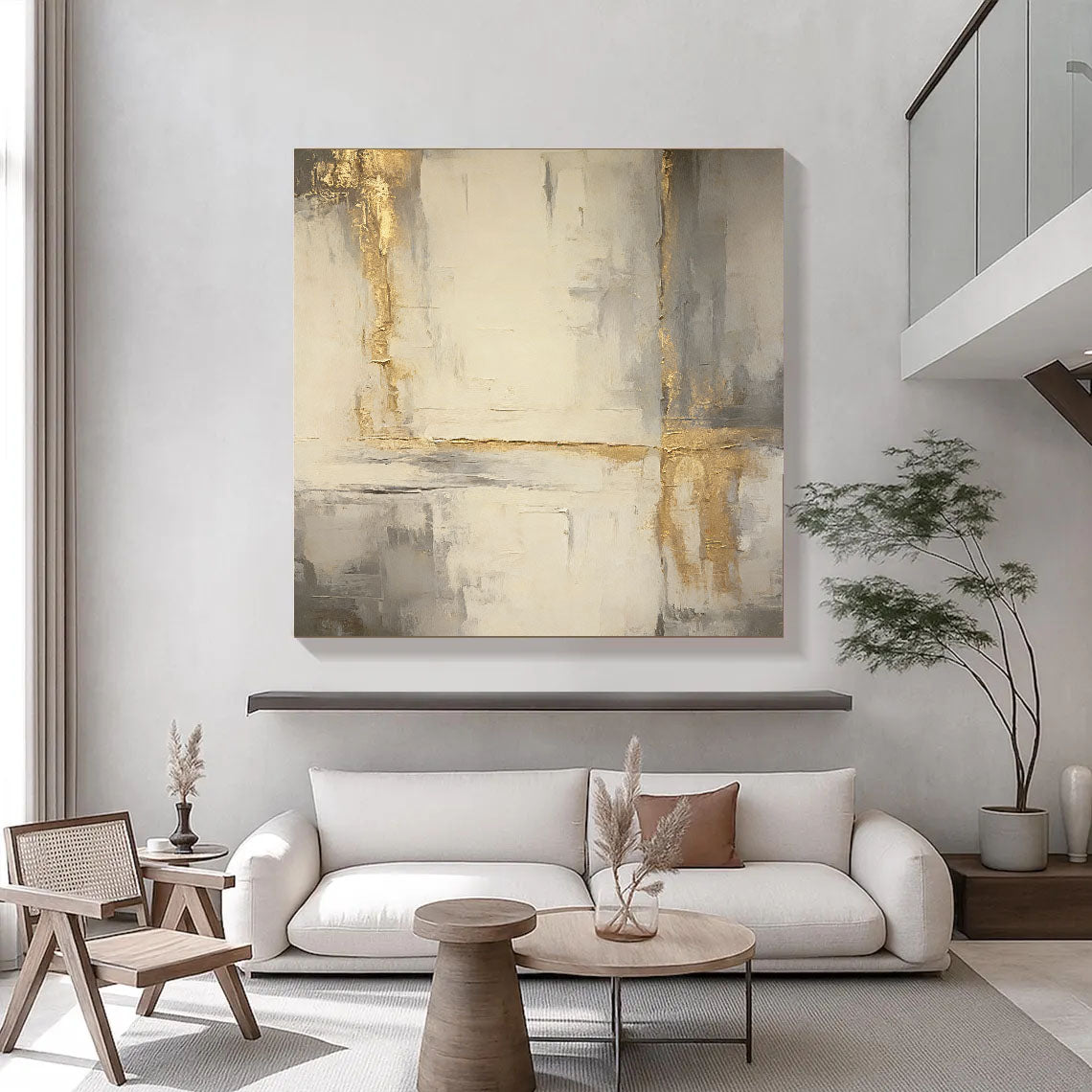 Textured Gilded Minimalism | Neutral Hues