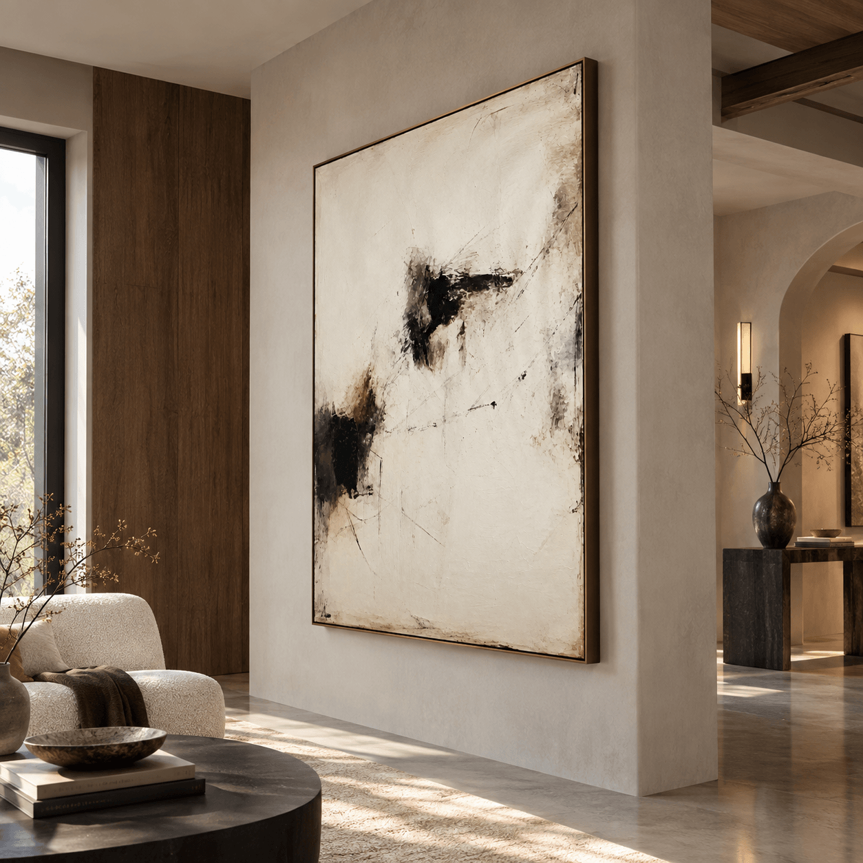 Wabi‑Sabi Art|Faded Fragmented Echo