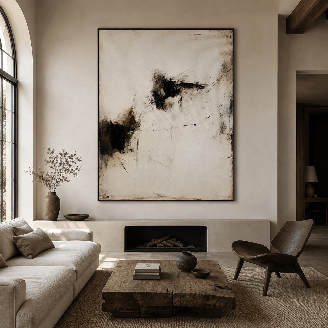 Wabi‑Sabi Art|Faded Fragmented Echo