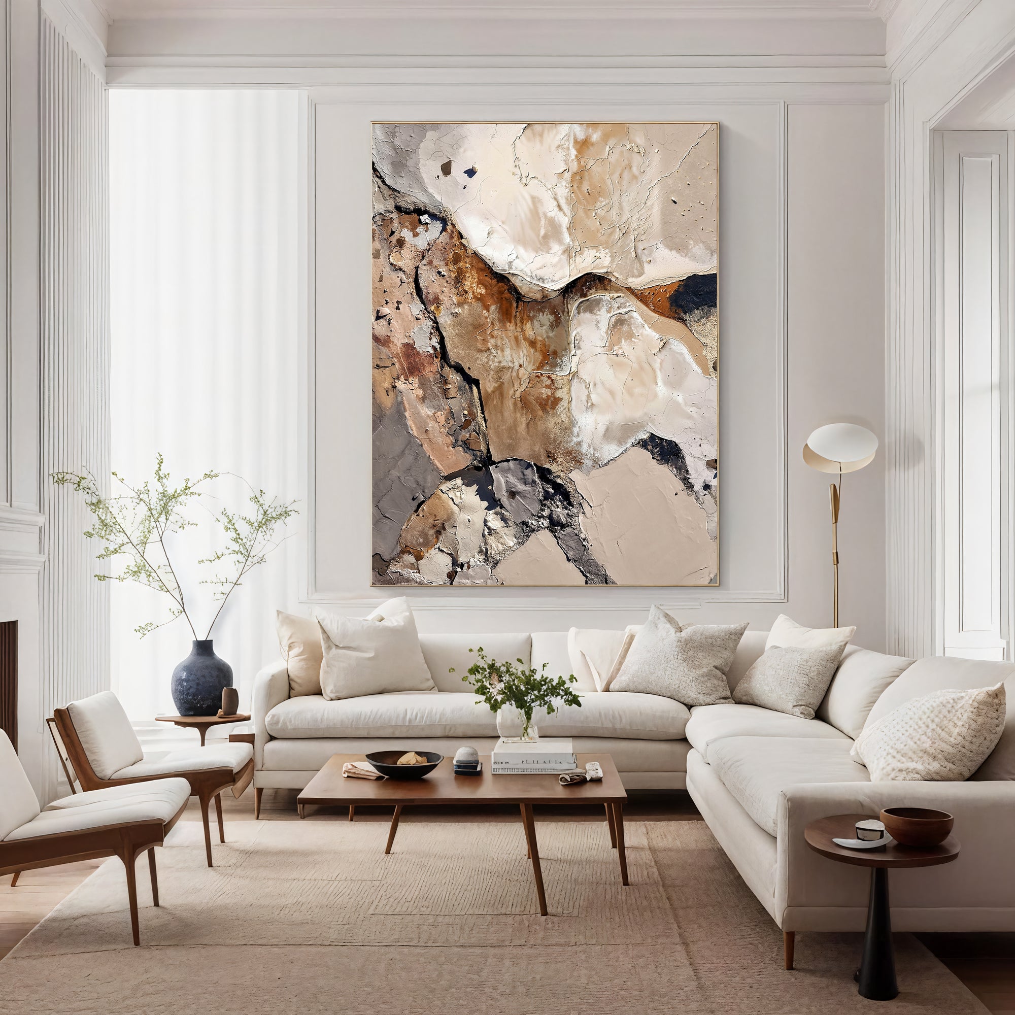 Textured Earthy Opulence | Neutral Blend