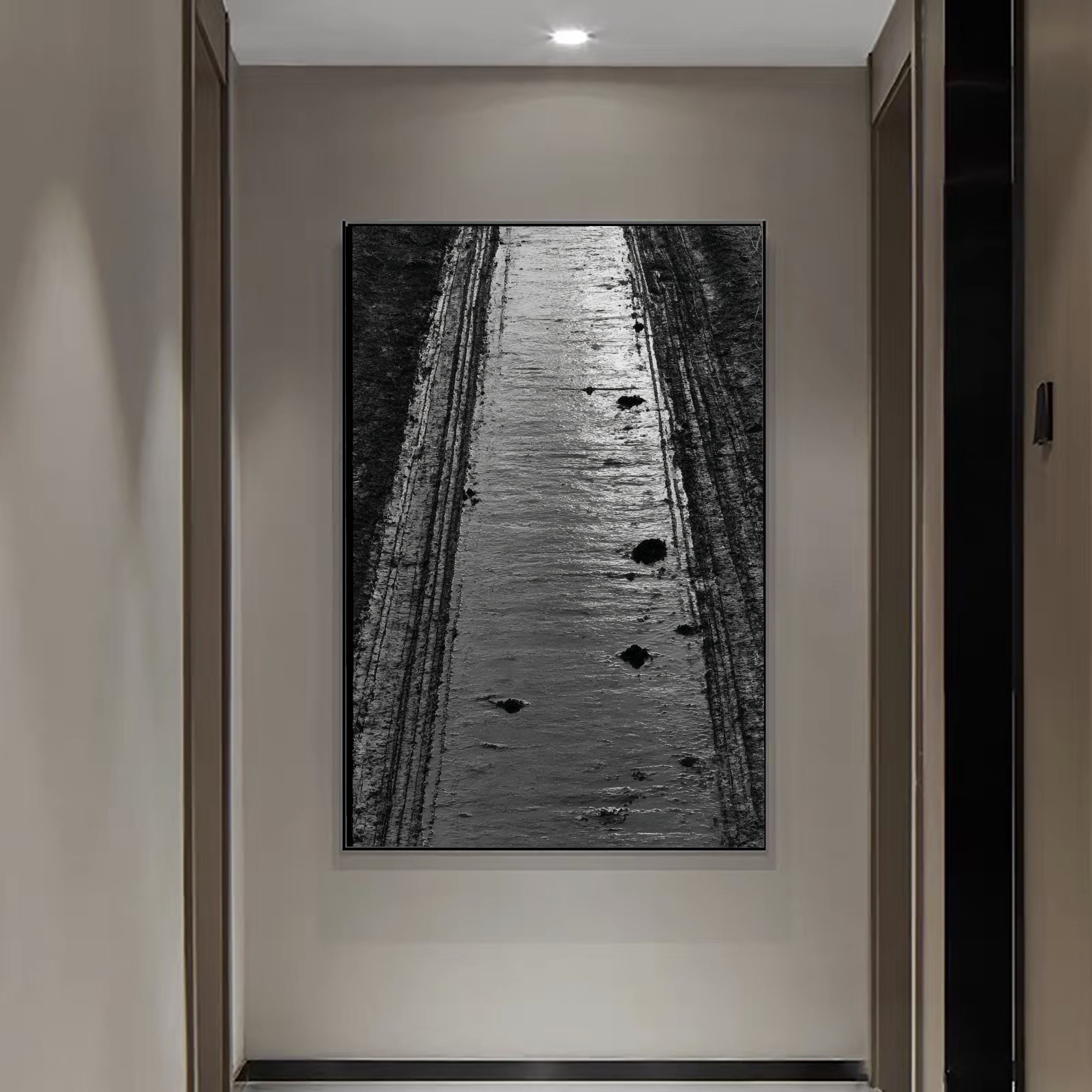 Textured Monochrome Trails | Rut Tracks