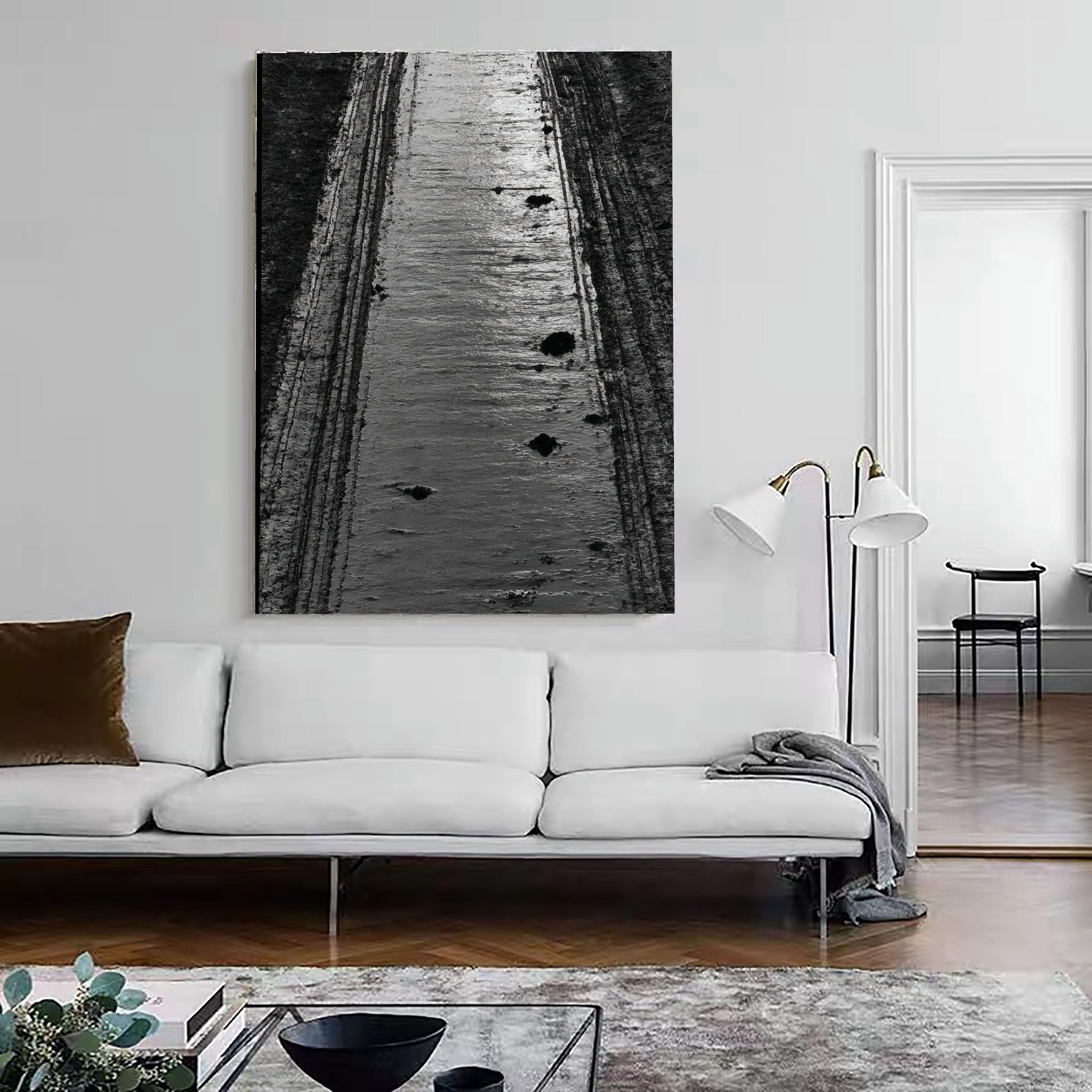 Textured Monochrome Trails | Rut Tracks