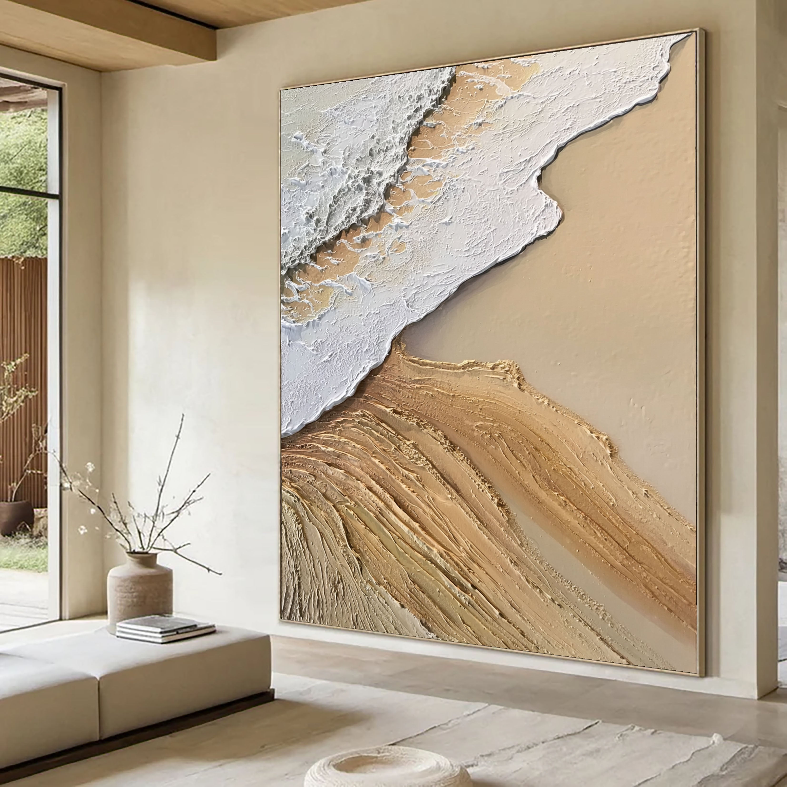 Textured Coastal Splendor | Sand Crest