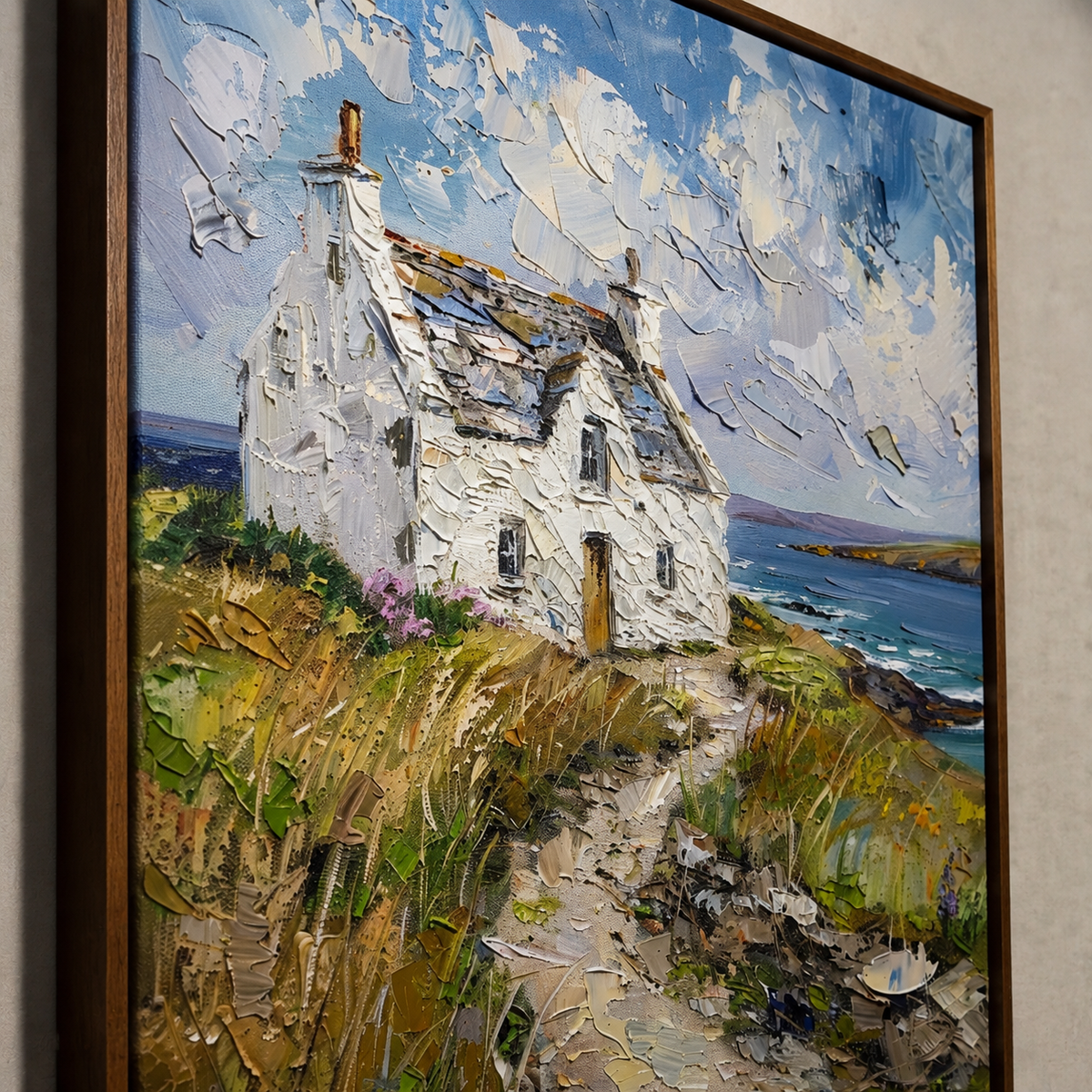 Coastal & Ocean Art|Cliffside Wind Cottage