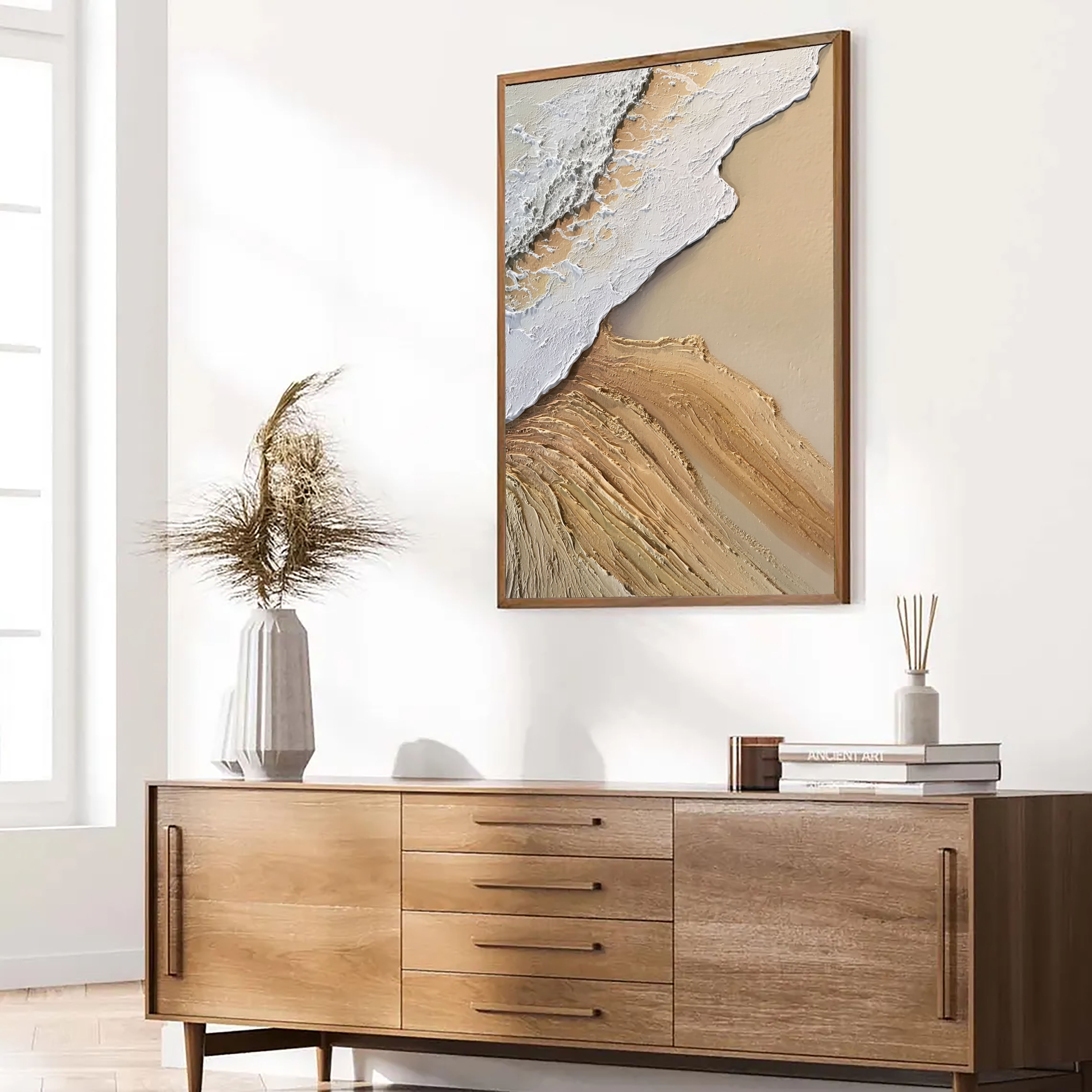 Textured Coastal Splendor | Sand Crest