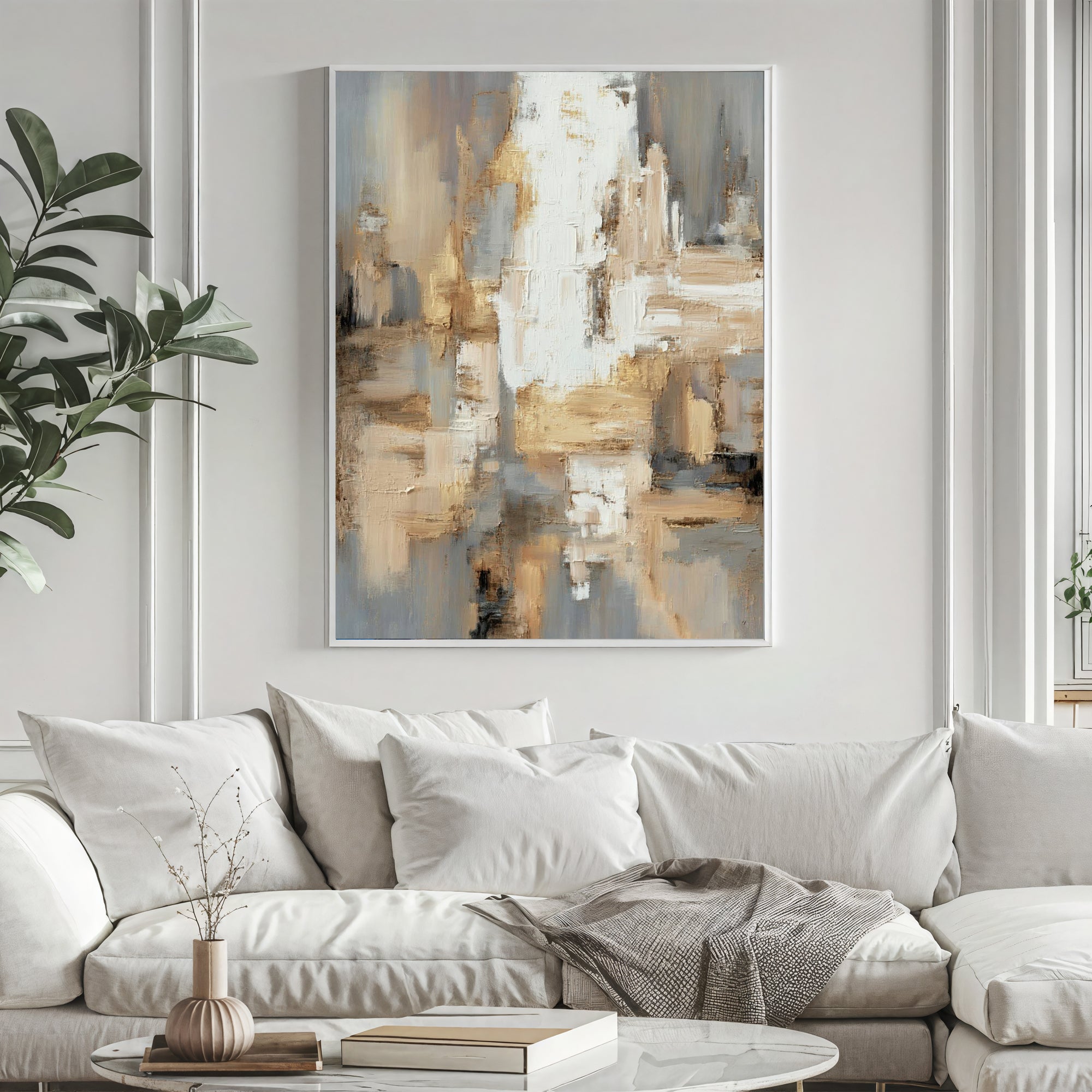 Textured Ash Gilded | Gray Gold