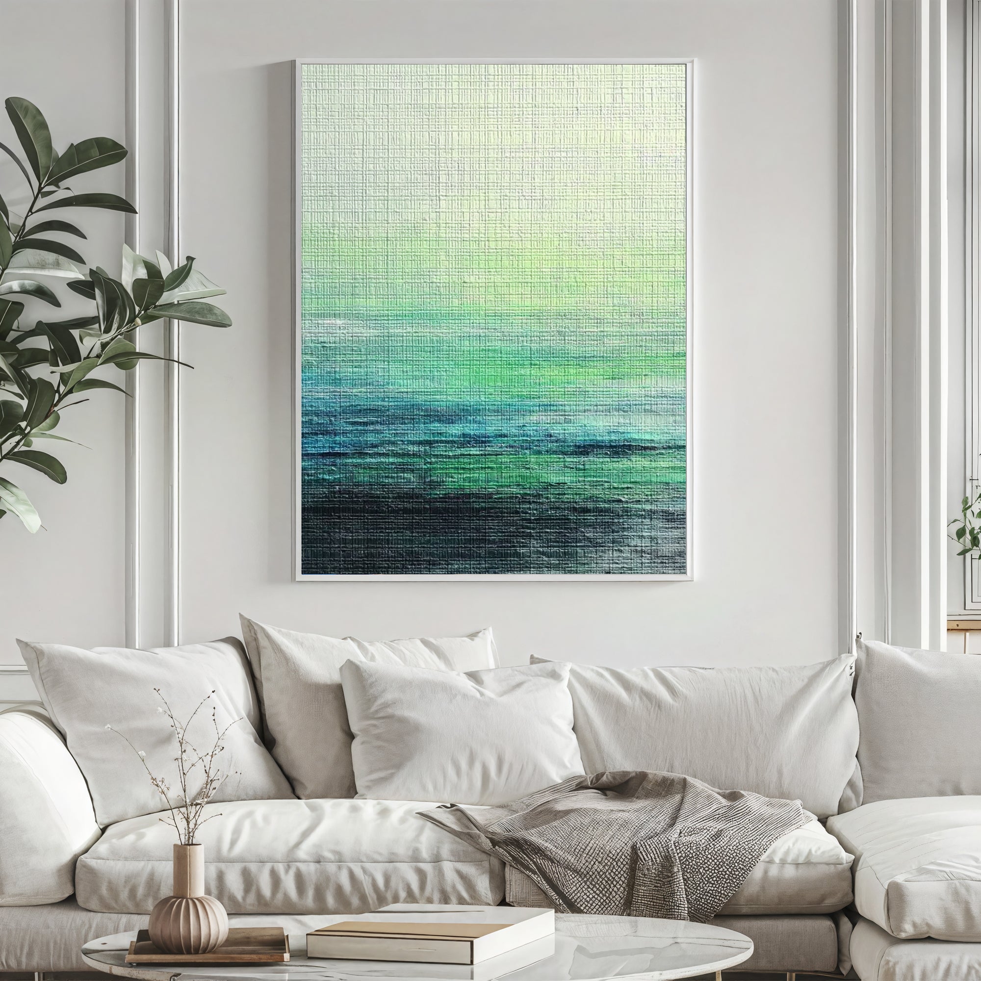 Textured Teal Gradients | Ocean Hues