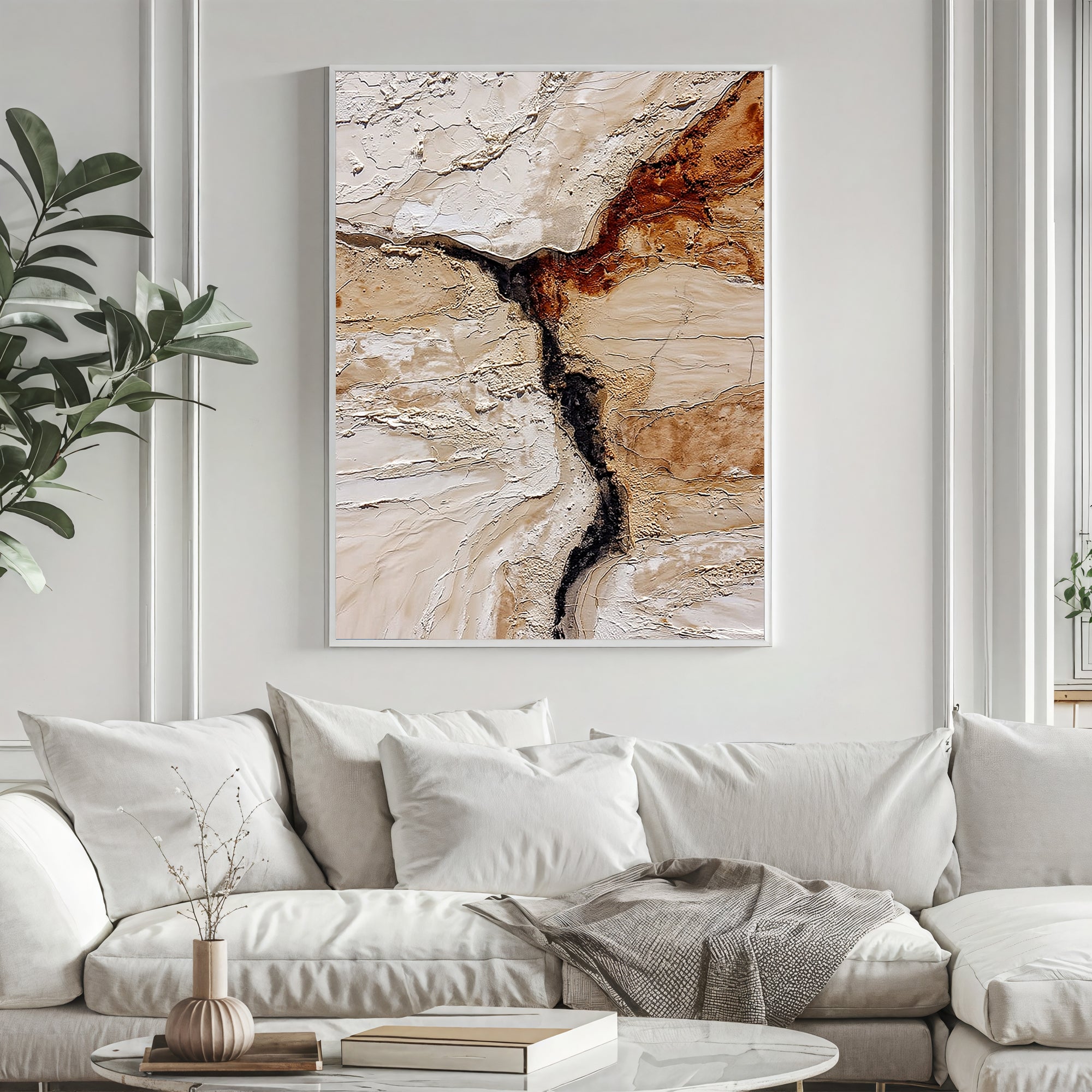 Textured Earthy Opulence | Neutral Vein