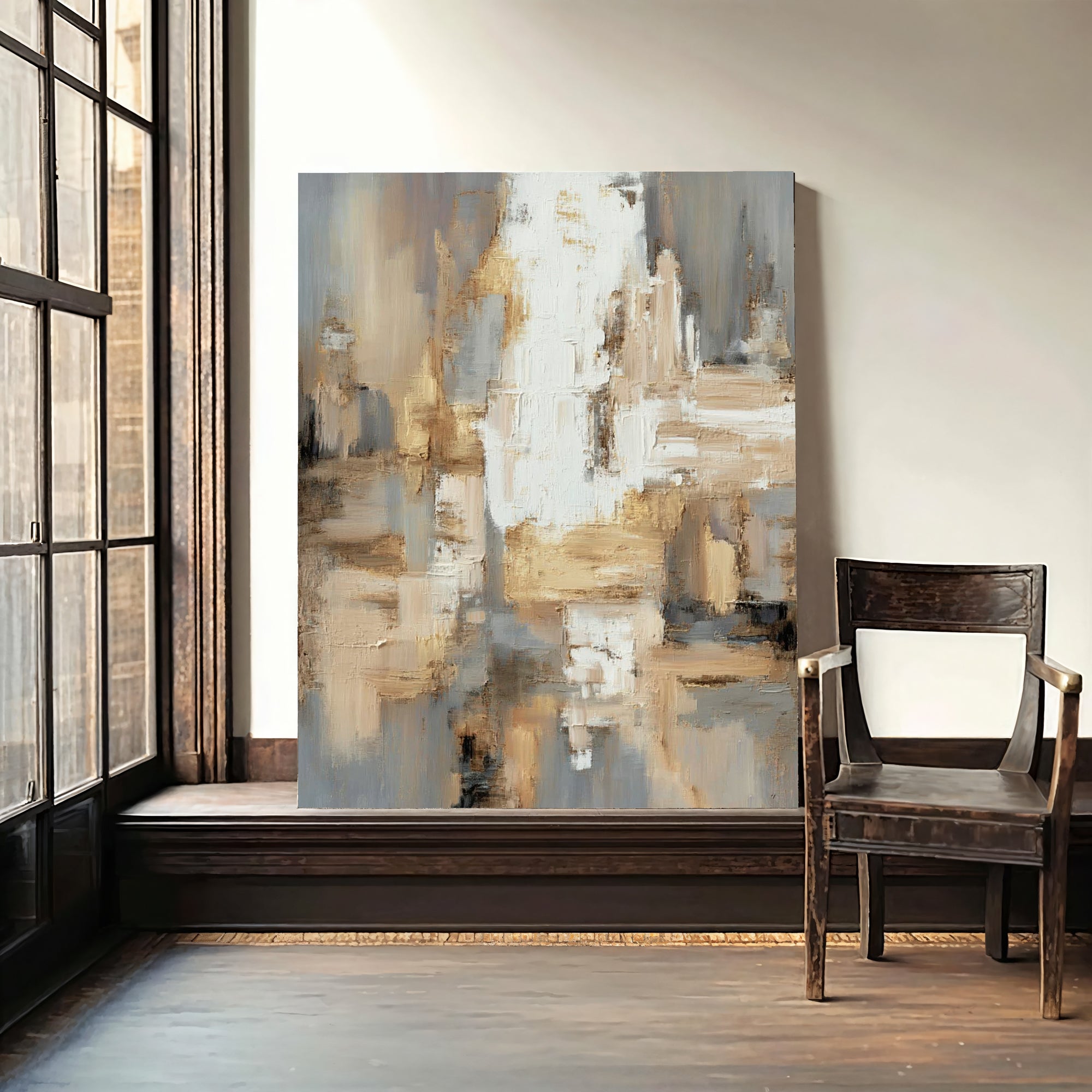 Textured Ash Gilded | Gray Gold