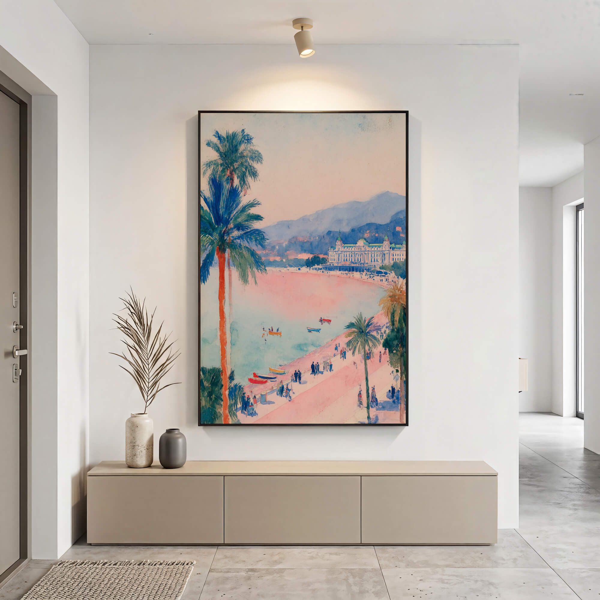 Pastel Riviera Vista | Monaco Coast