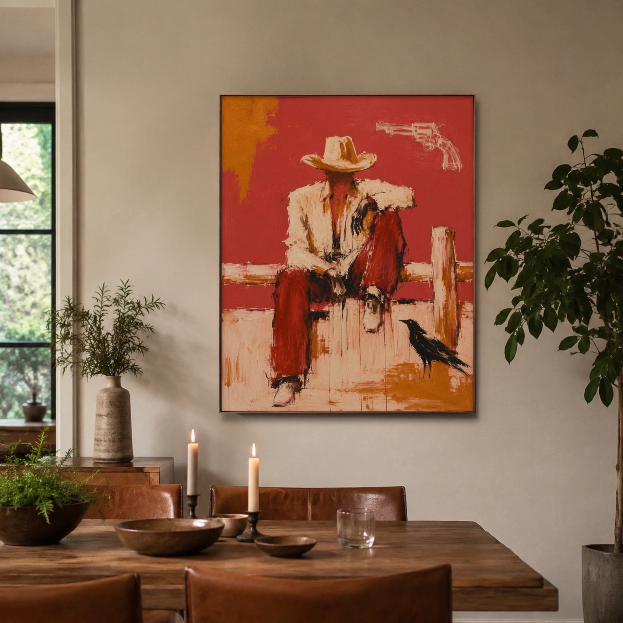 POP ART | Cowboy And Crow