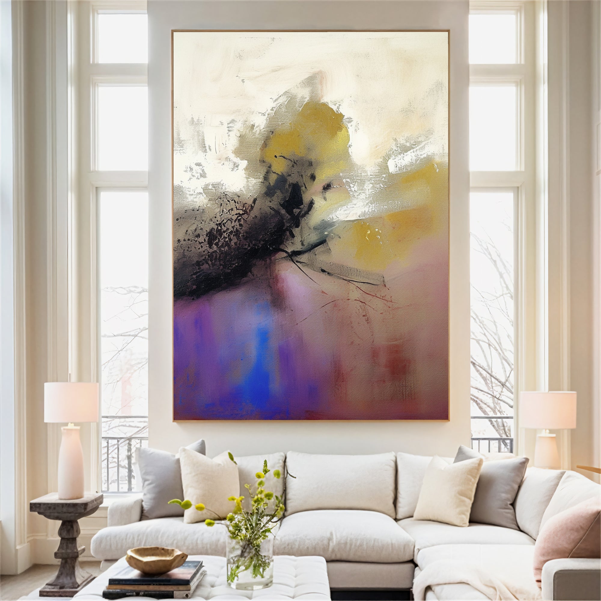 Textured Hyacinth Opulence | Purple Aurum