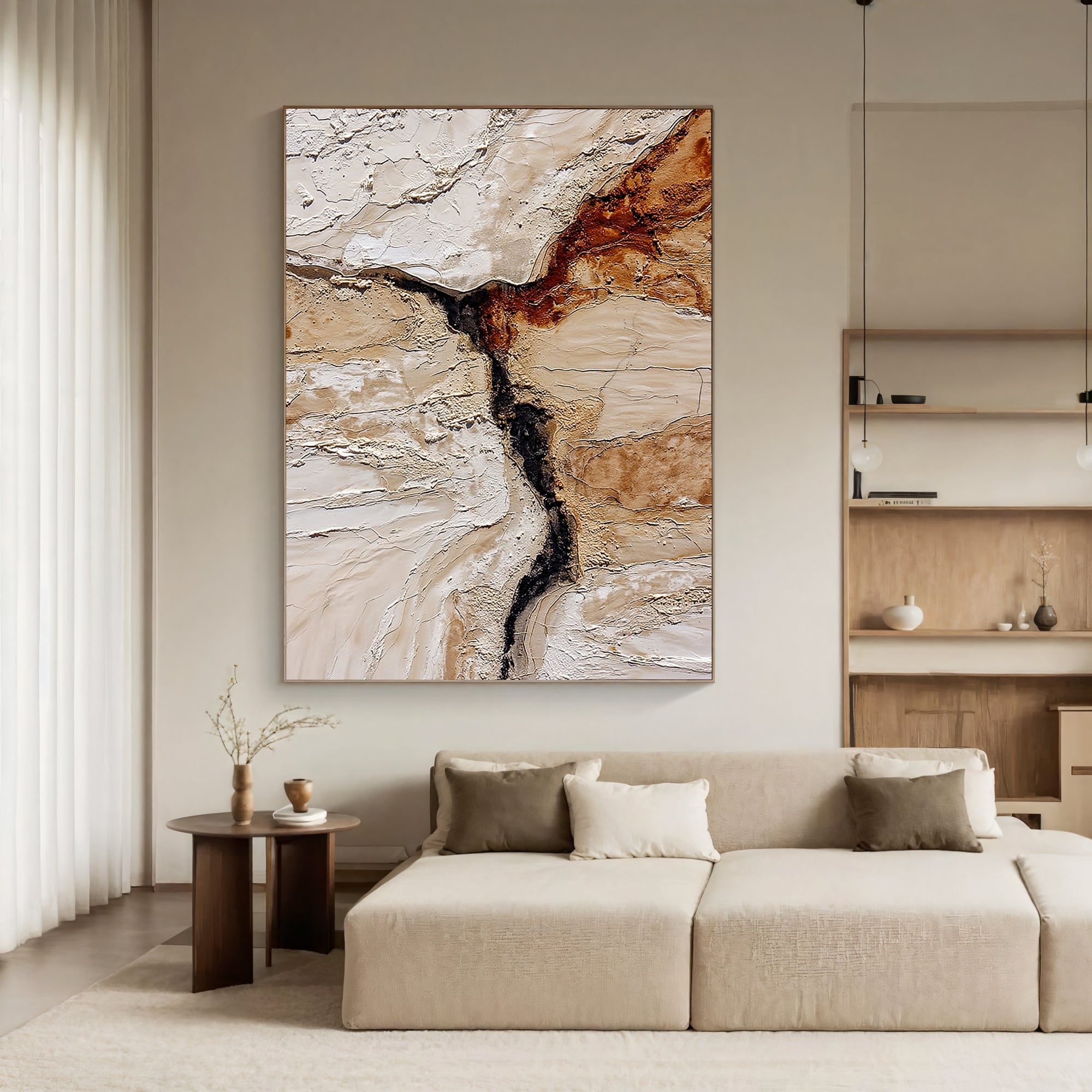 Textured Earthy Opulence | Neutral Vein