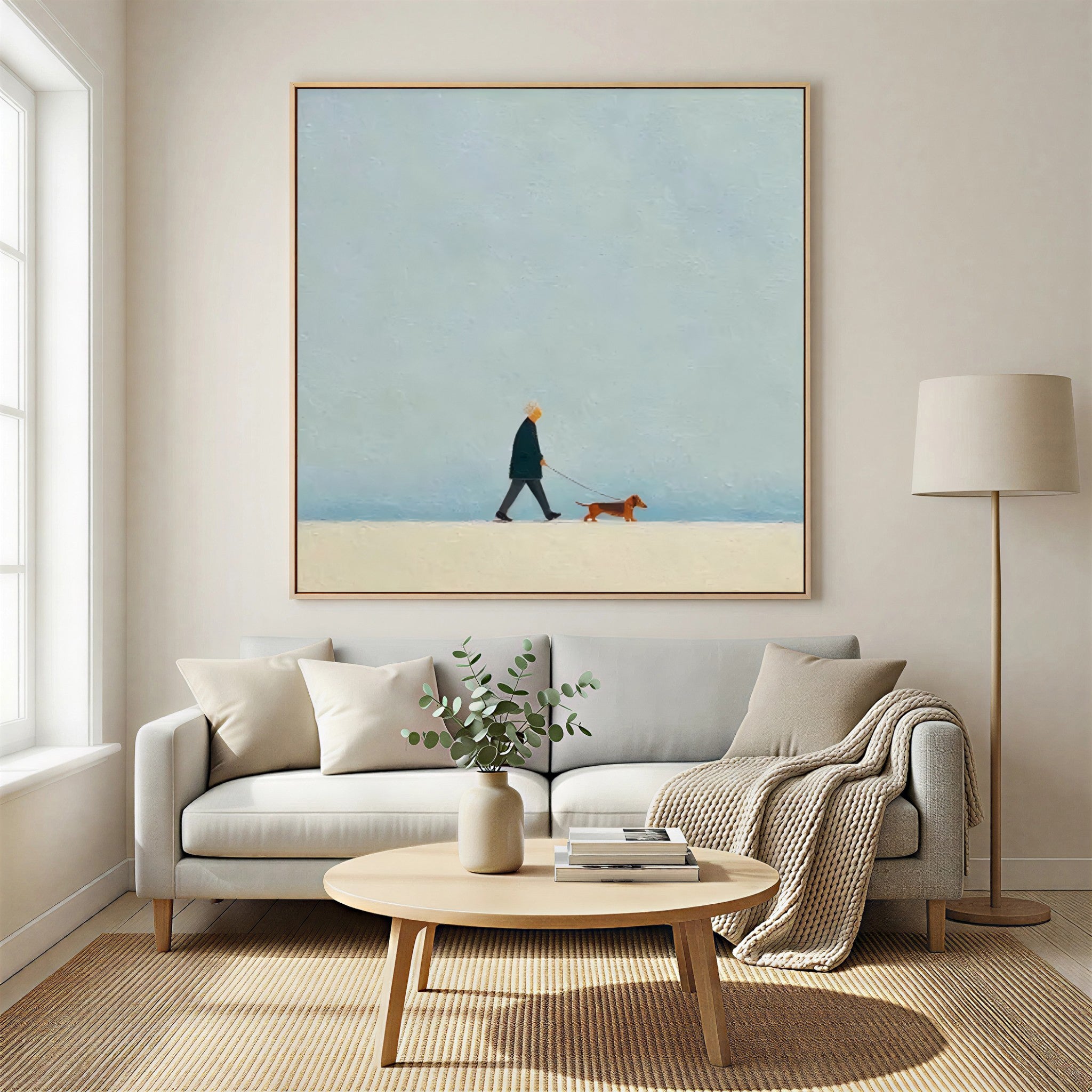 Tranquil Walk Companion | Serene Stroll