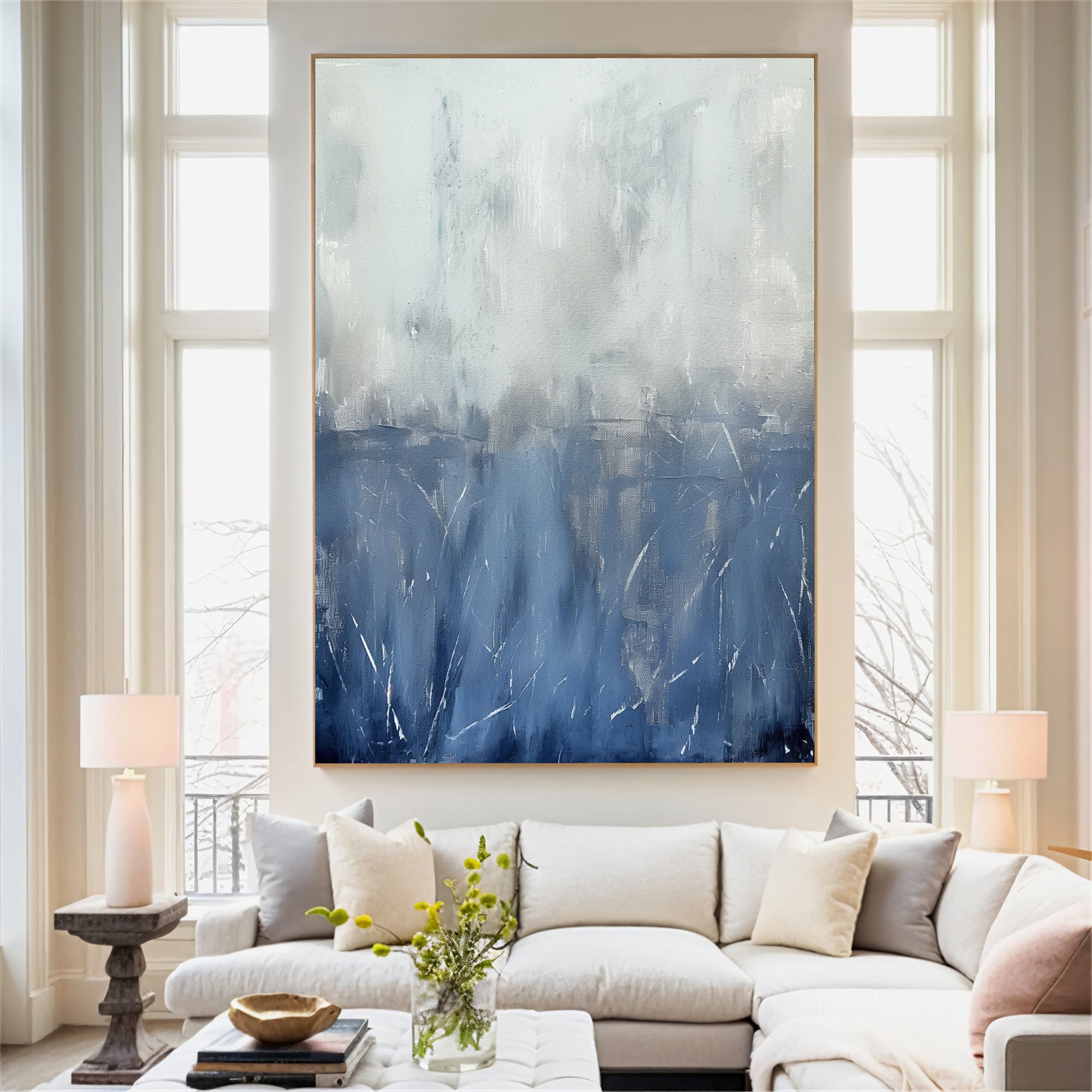 Textured Blue Nuance | Mist Hues