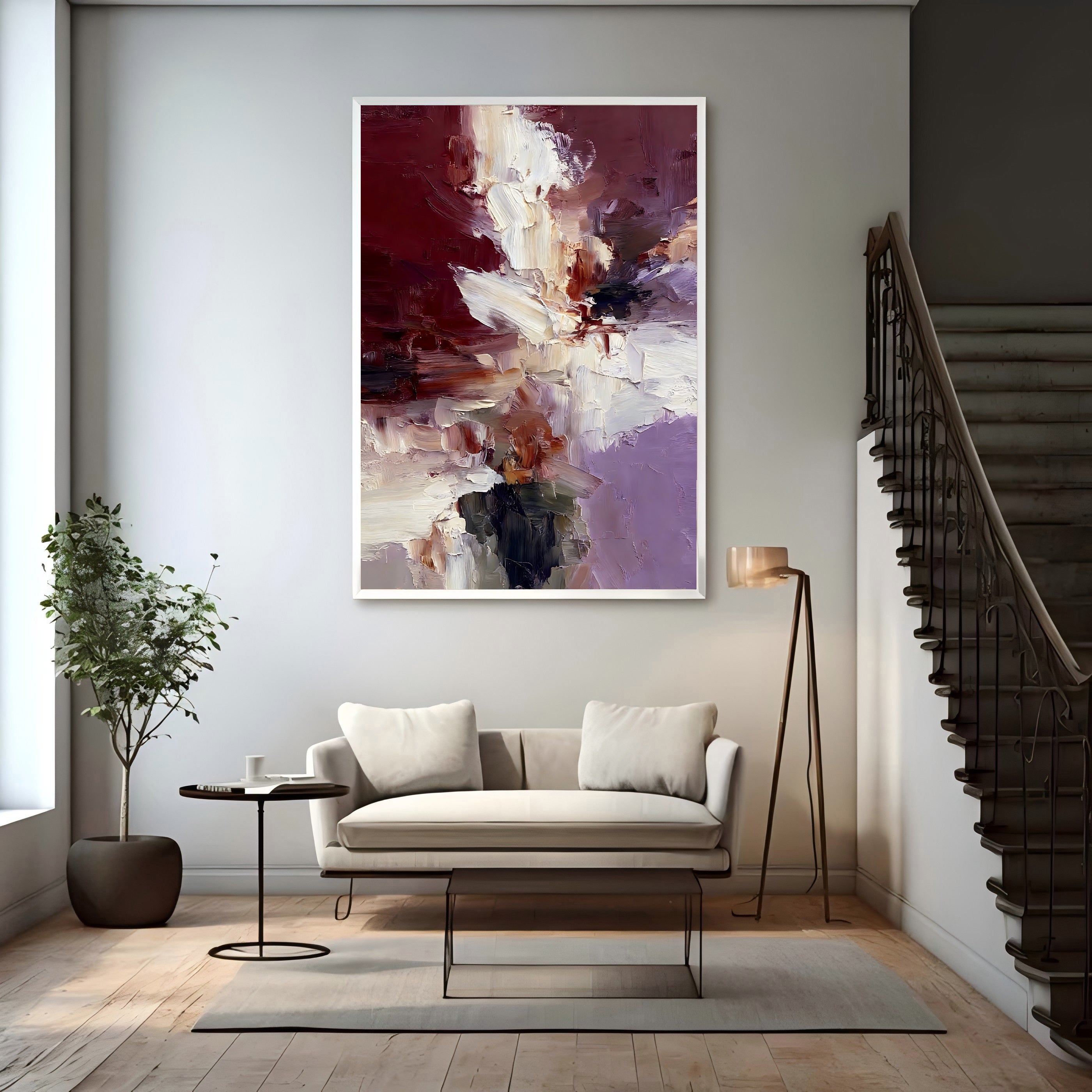 Textured Floral Velvet | Burgundy Bloom