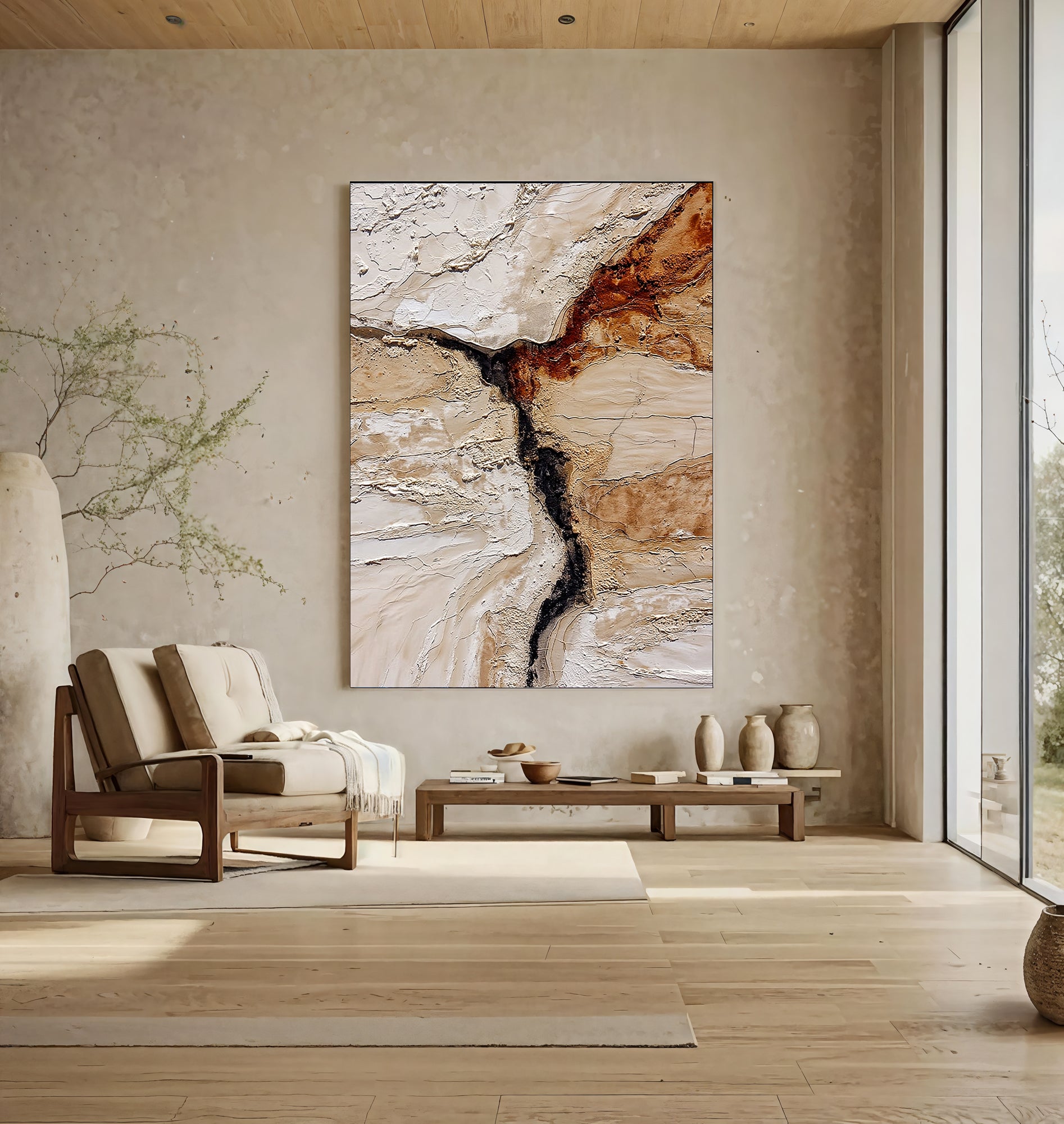 Textured Earthy Opulence | Neutral Vein