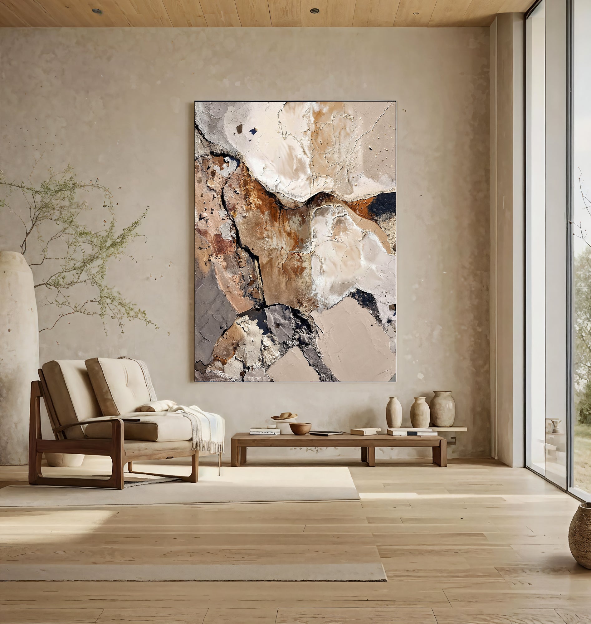 Textured Earthy Opulence | Neutral Blend