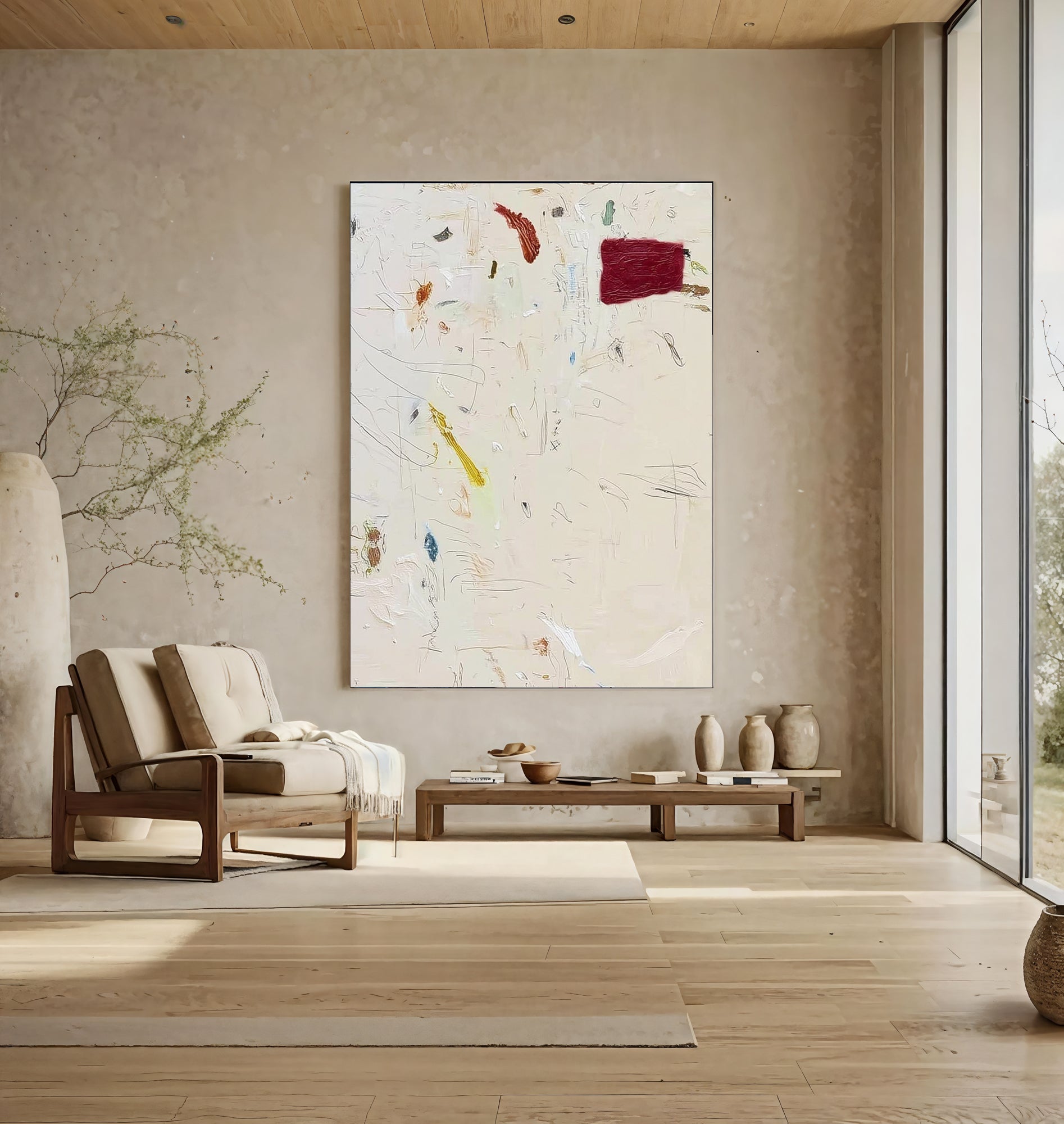 Textured Ethereal Strokes | Subtle Hues