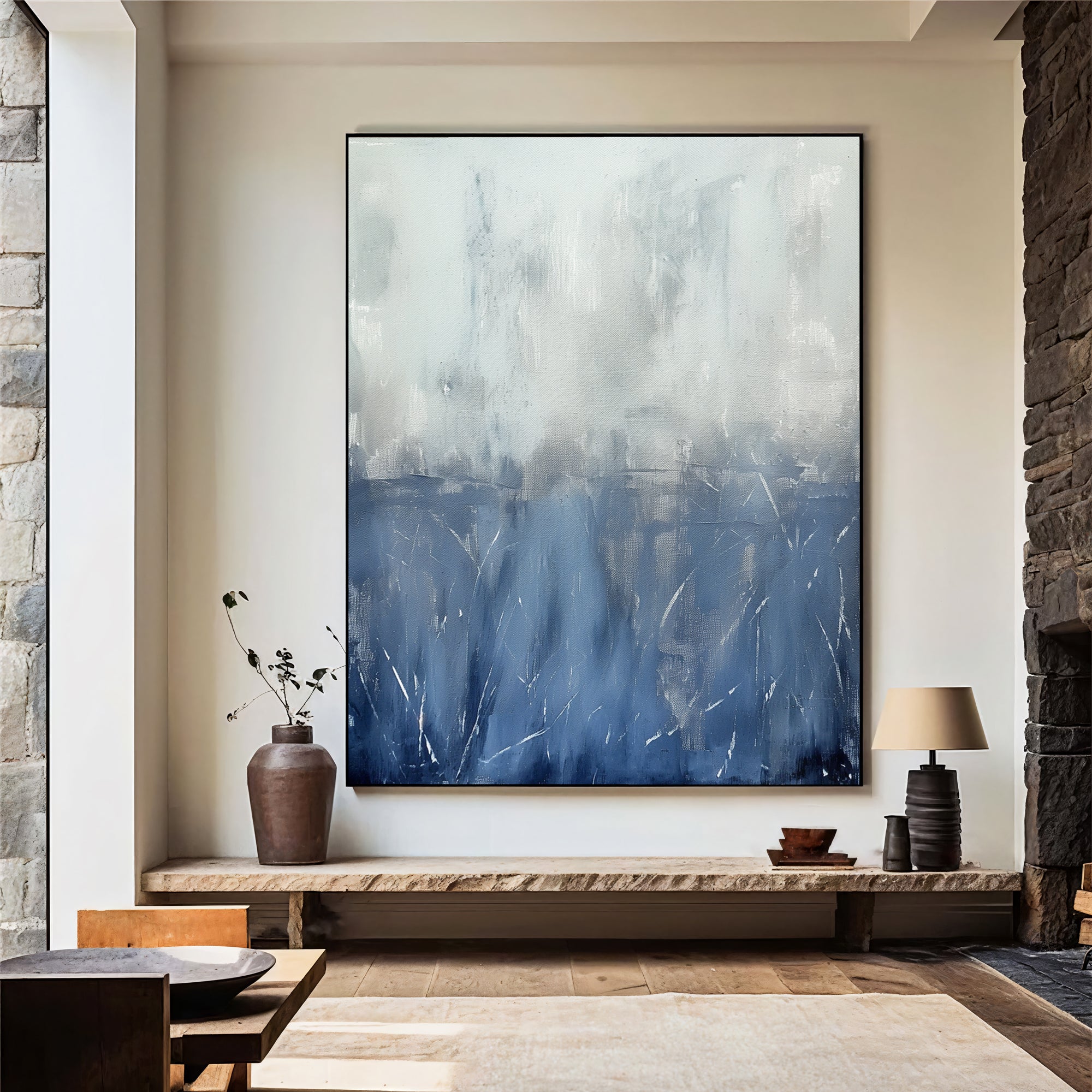 Textured Blue Nuance | Mist Hues