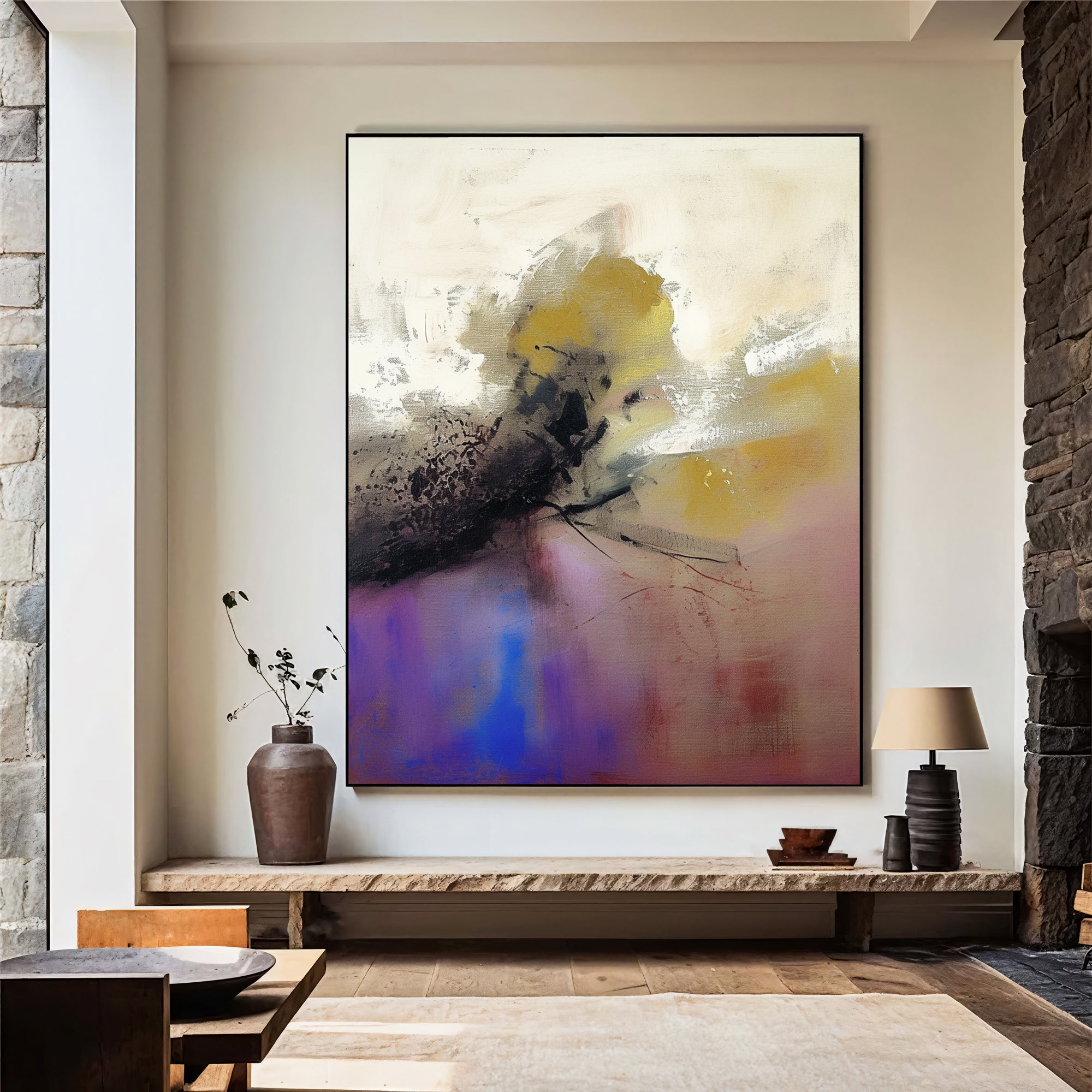 Textured Hyacinth Opulence | Purple Aurum