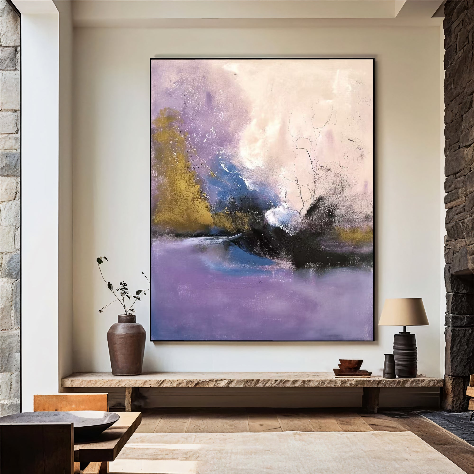 Textured Purple Dream | Lavender Hues