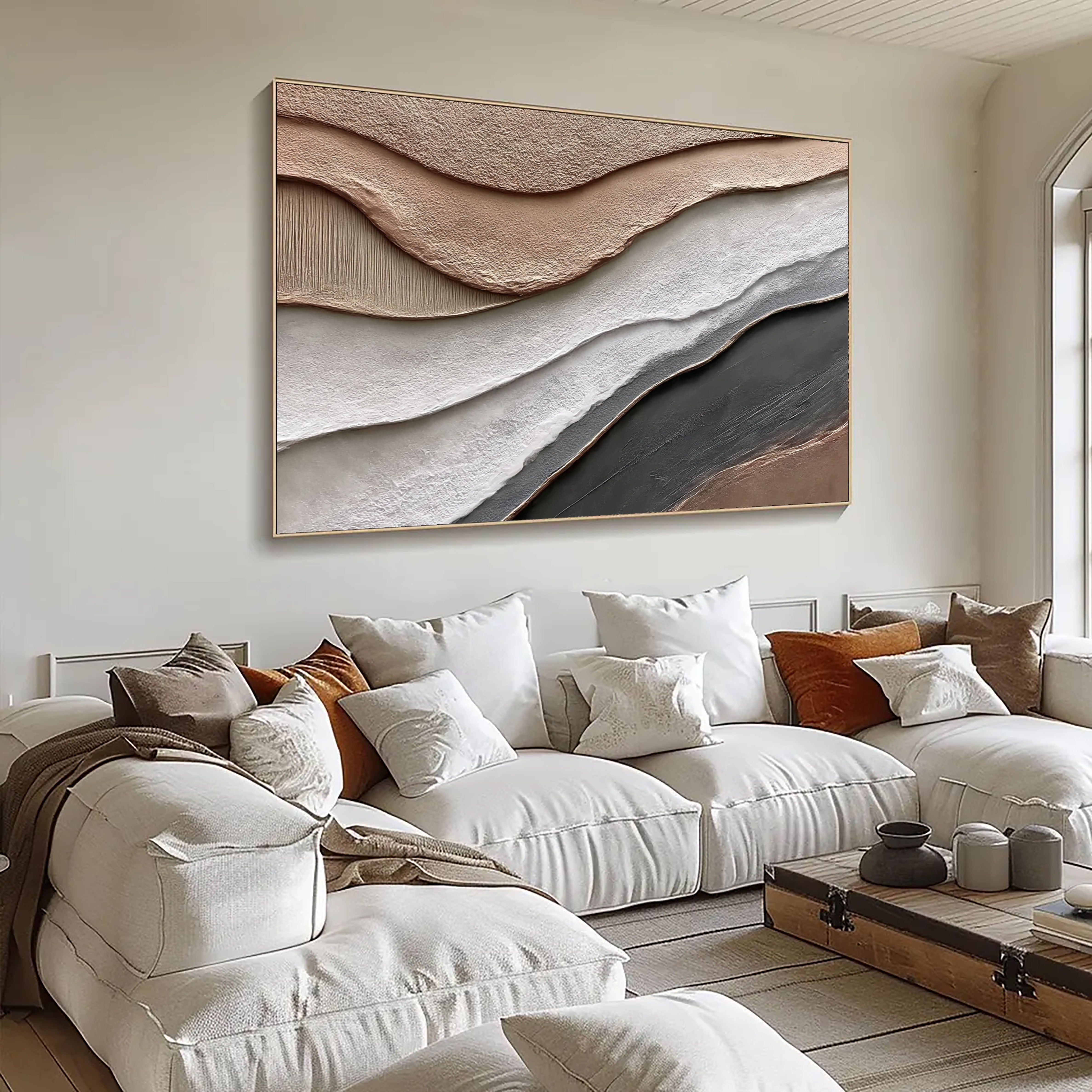 Textured Layered Terrain | Neutral Hues