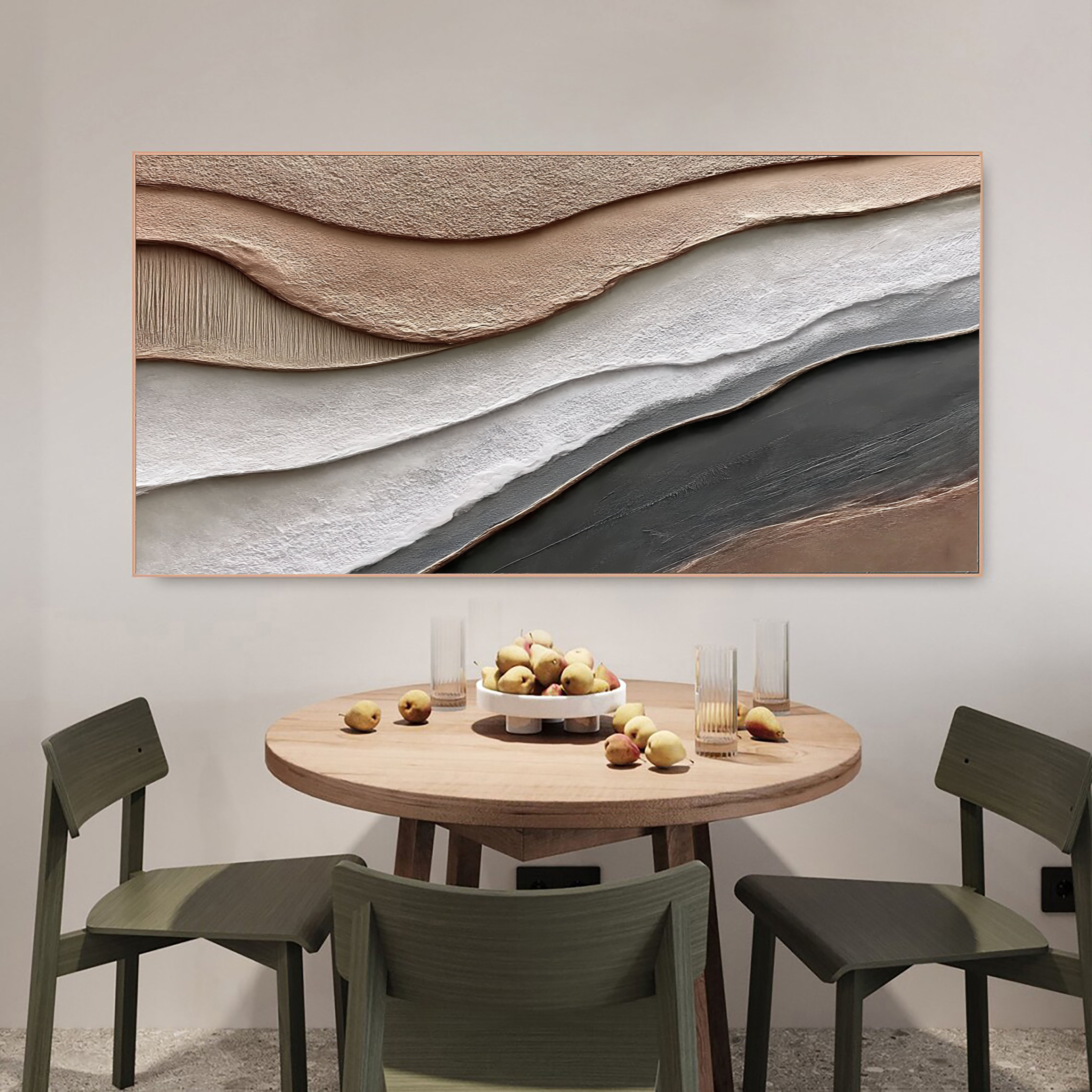 Textured Layered Terrain | Neutral Hues