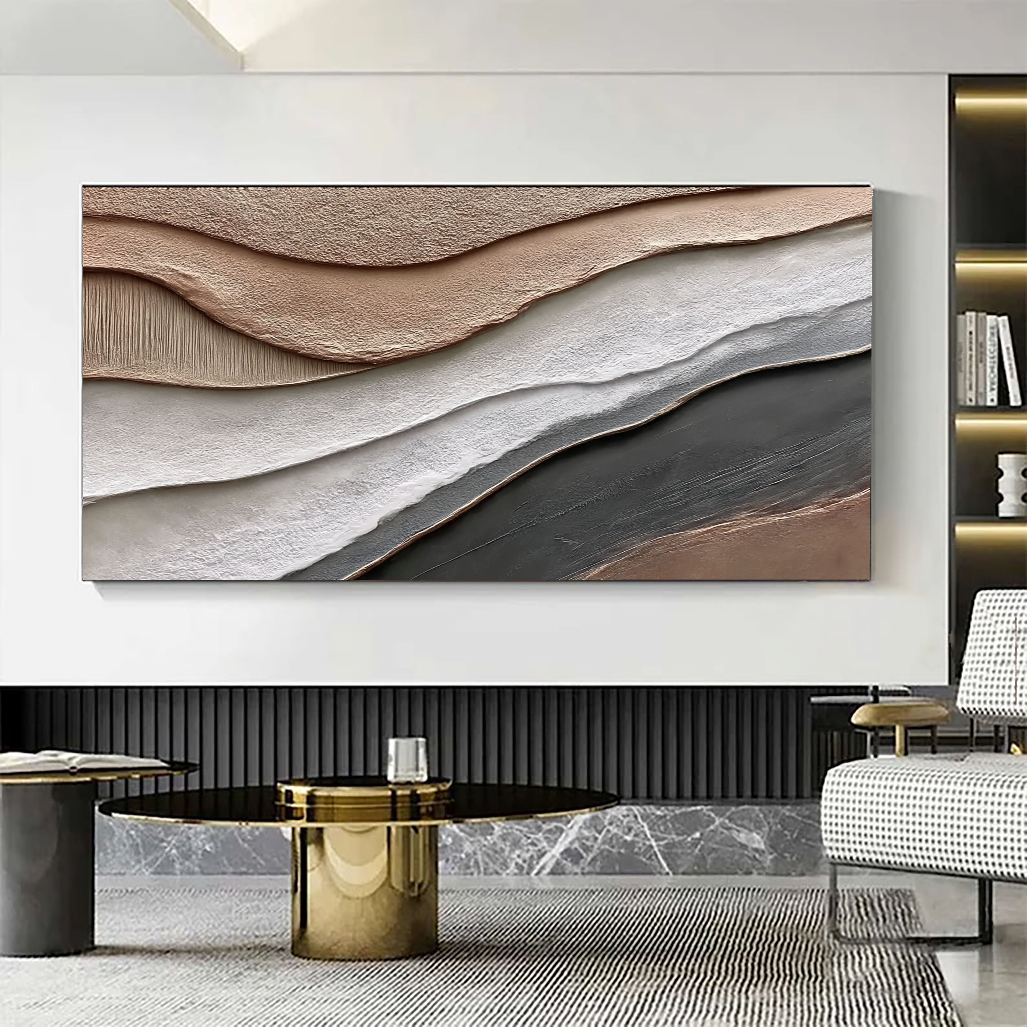 Textured Layered Terrain | Neutral Hues