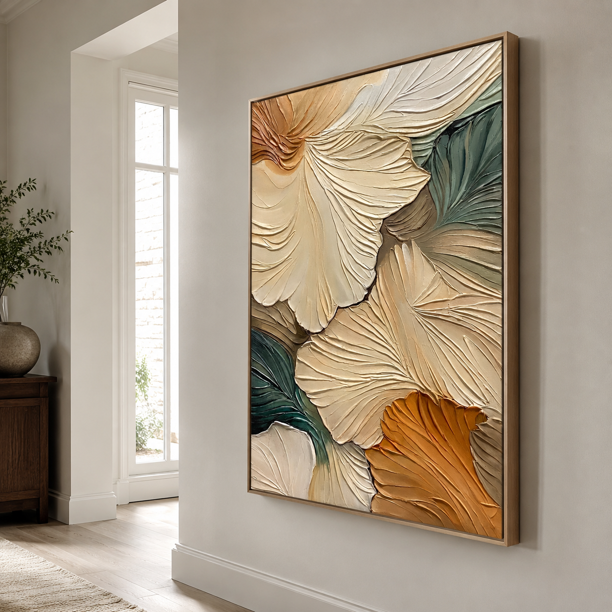 Textured Floral Art | Timeless Grace